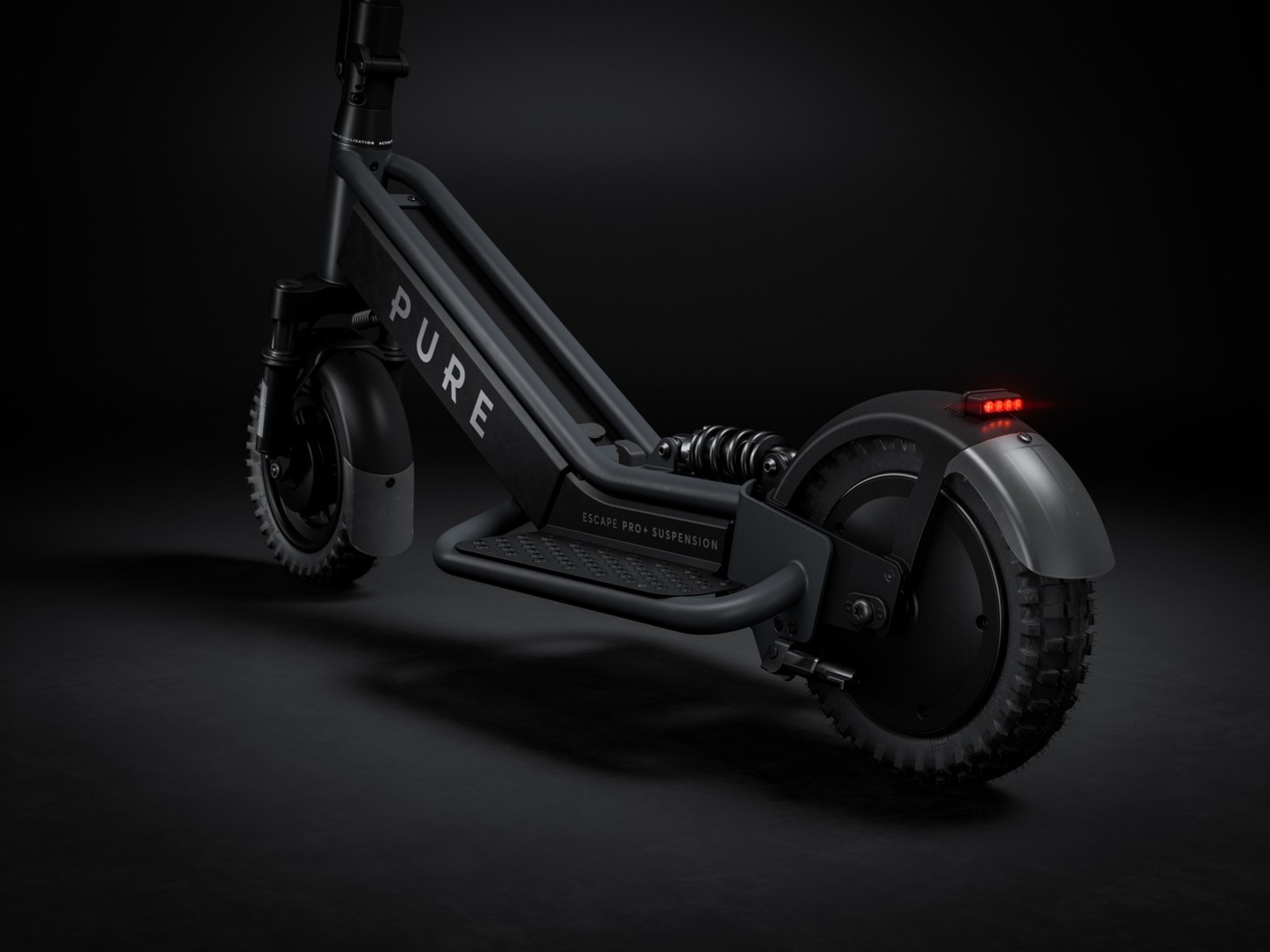 Pure Escape Pro+ Suspension elektrisk løbehjul El-løbehjul