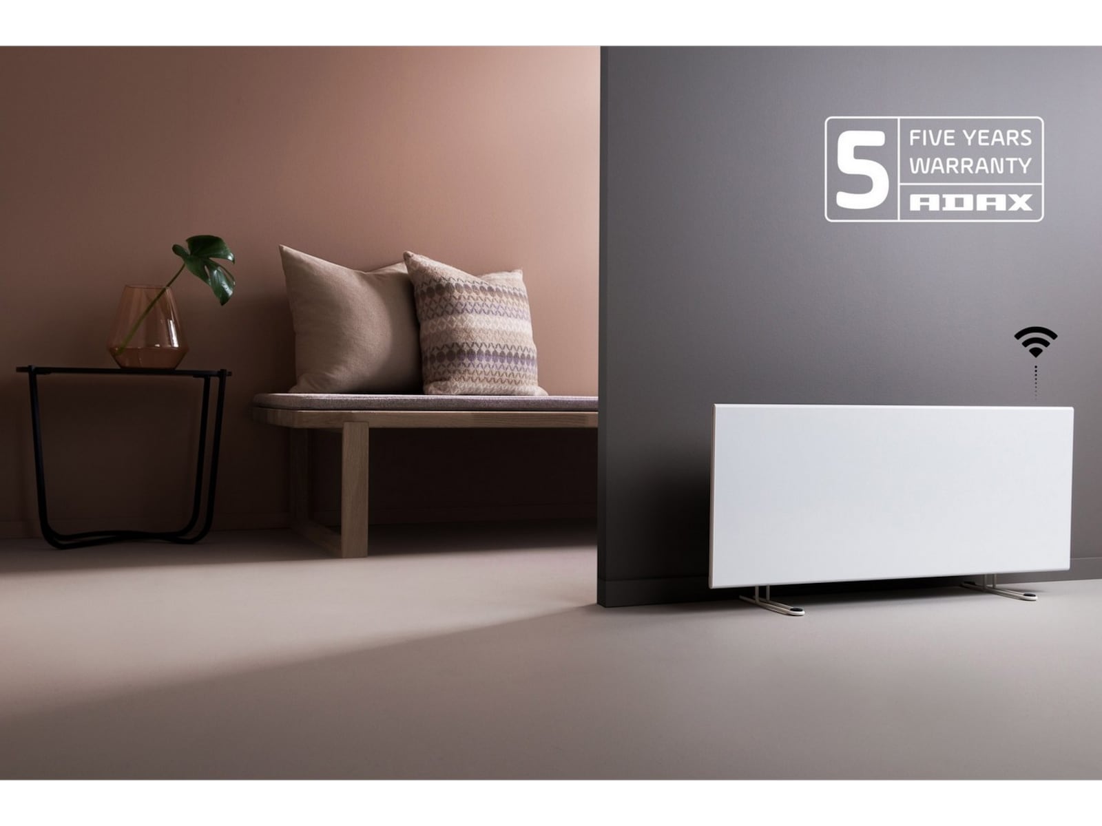 Adax Neo WiFi Panelovn 1000W (hvid) 2-pak Varmepaneler