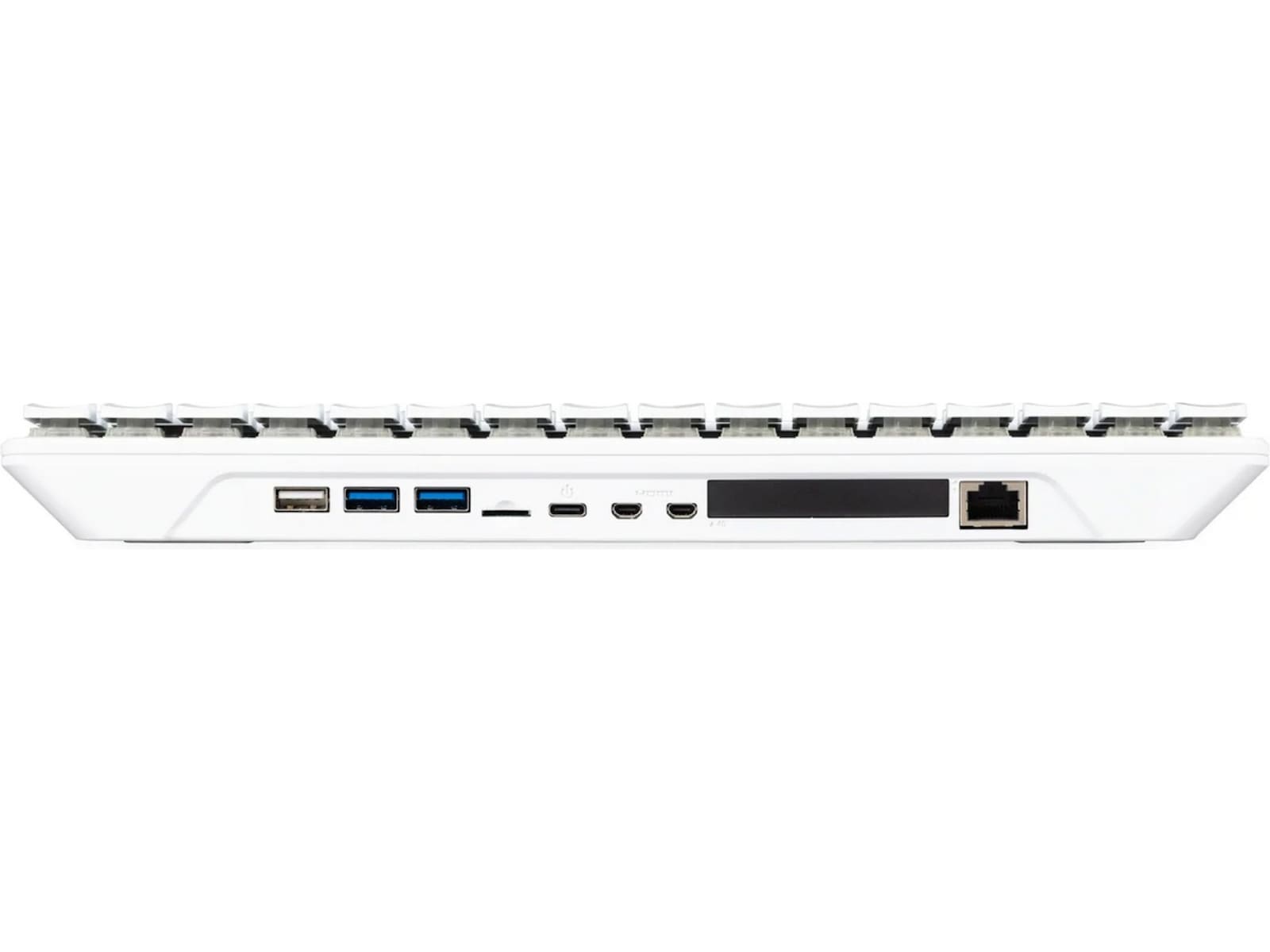 Raspbery Pi 500+ Desktop Kit (hvid) Integreret CPU
