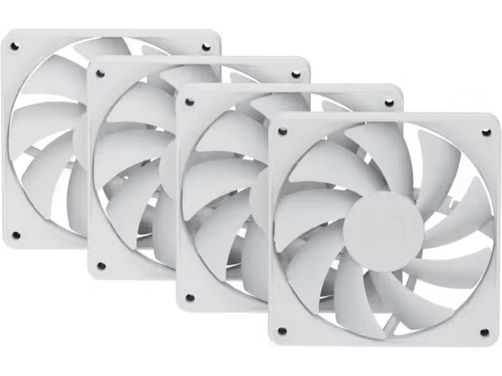 HYTE FA12 Ventilator 4pk (hvid) Blæsere