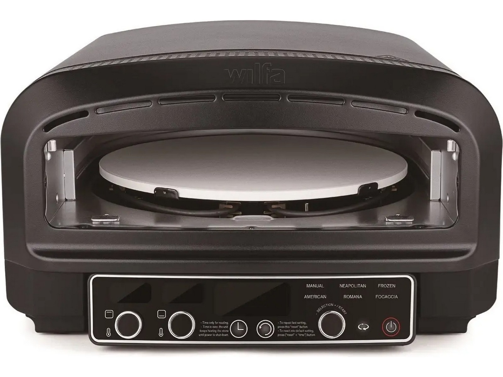 Wilfa P02DB-E2200 Elektrisk Pizzaovn Pizzaovne
