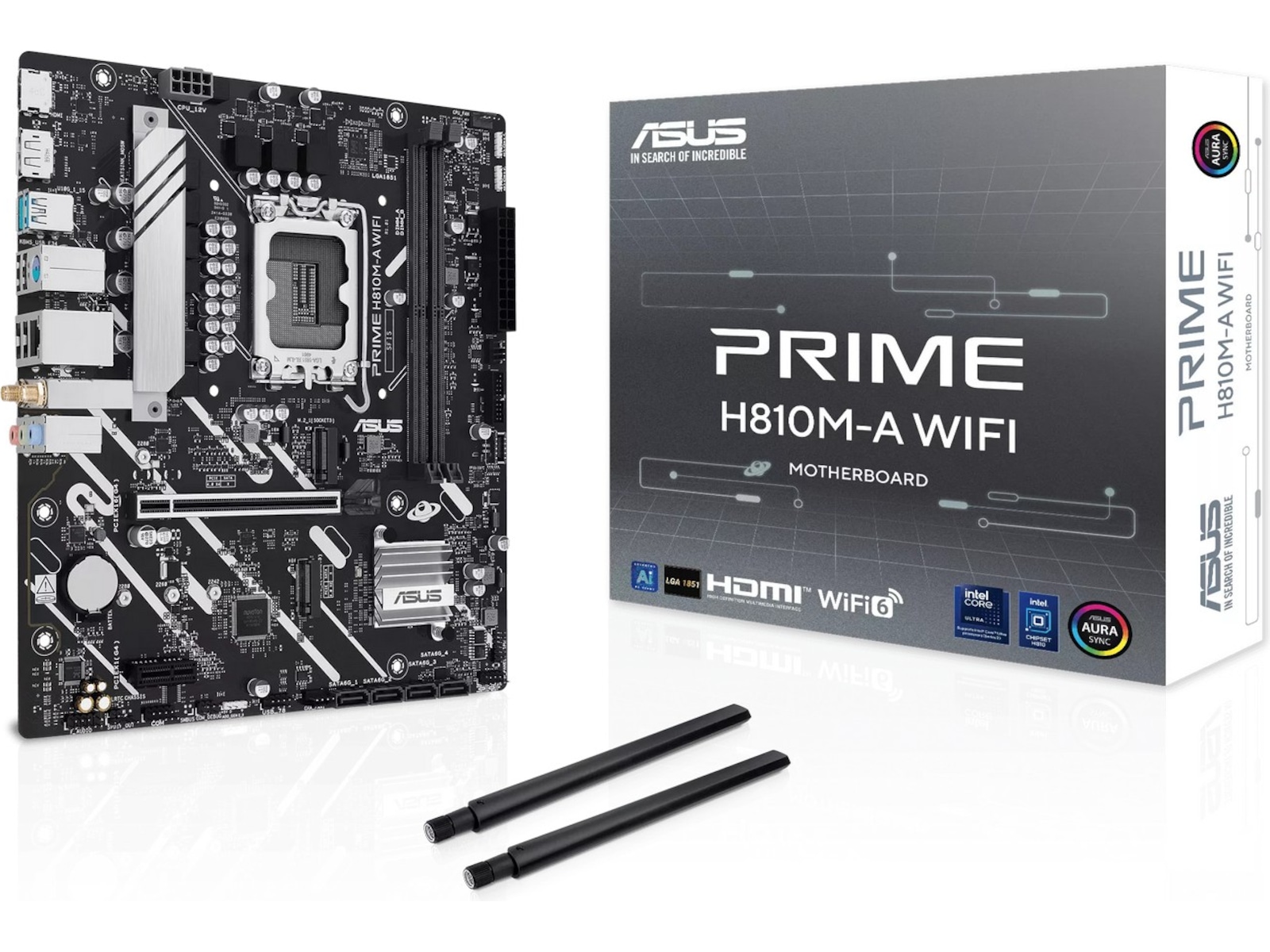 Asus PRIME H810M-A bundkort WIFI Intel Socket