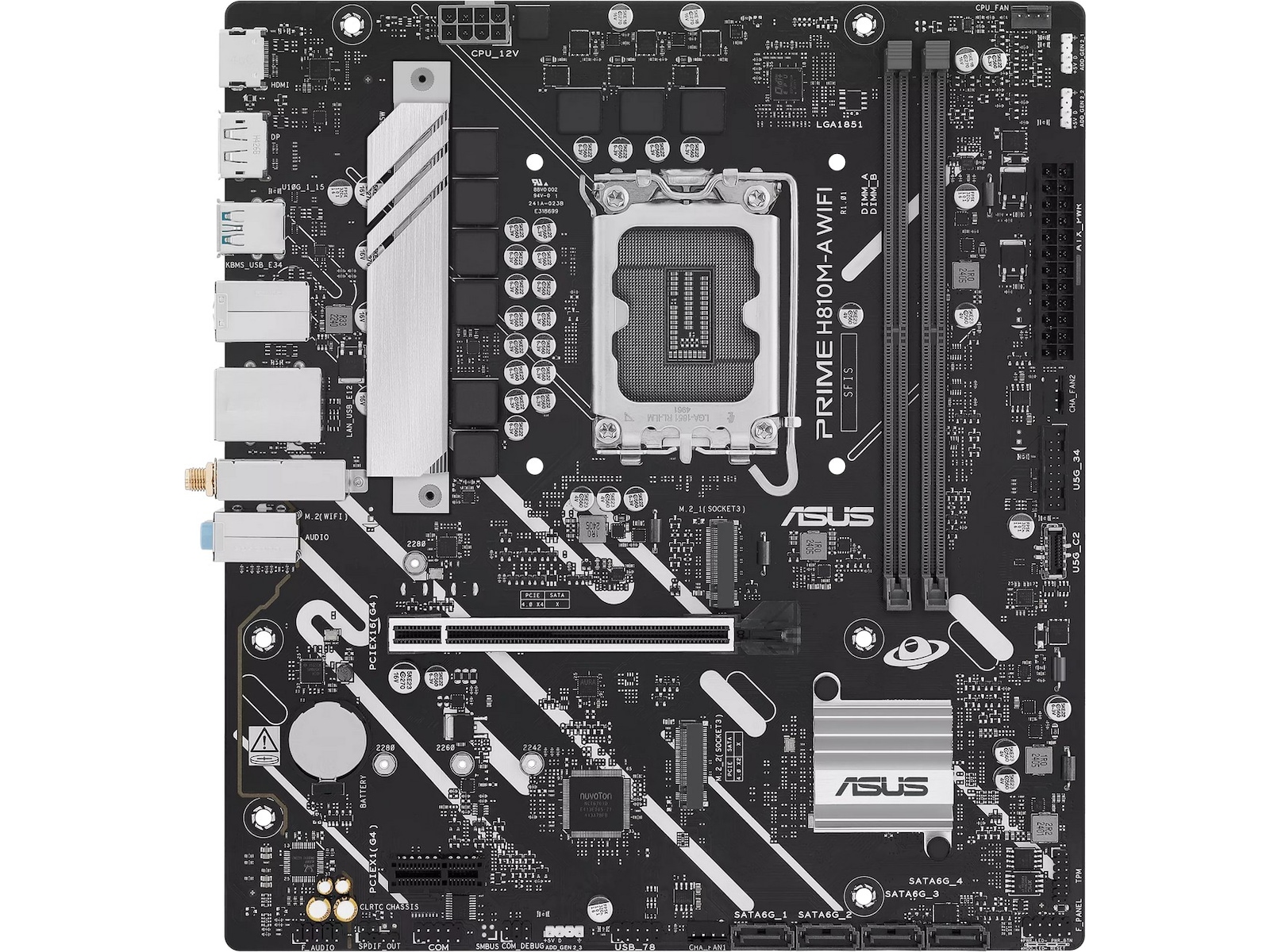 Asus PRIME H810M-A bundkort WIFI Intel Socket