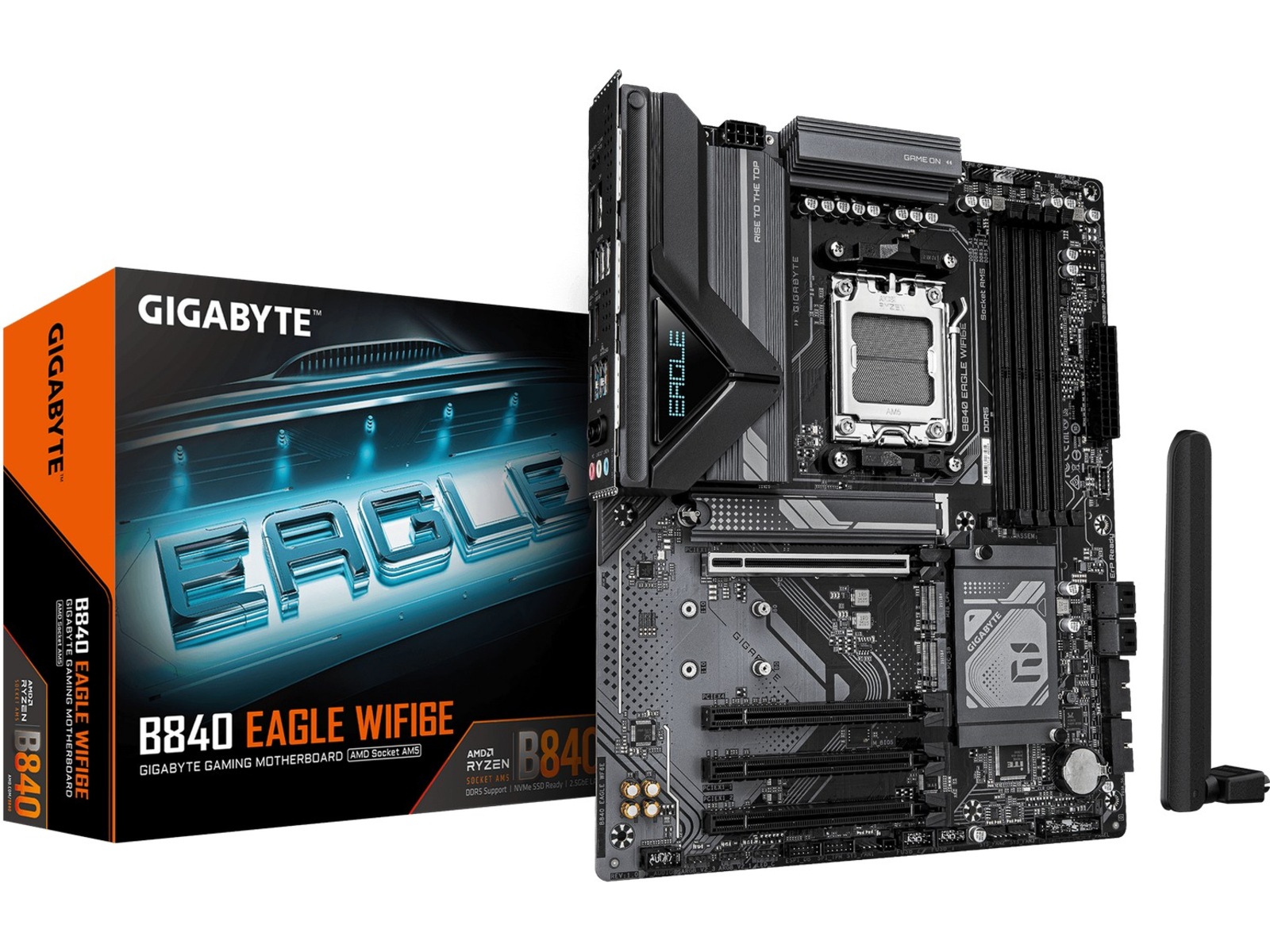 Gigabyte B840 EAGLE WIFI6E bundkort AMD Socket