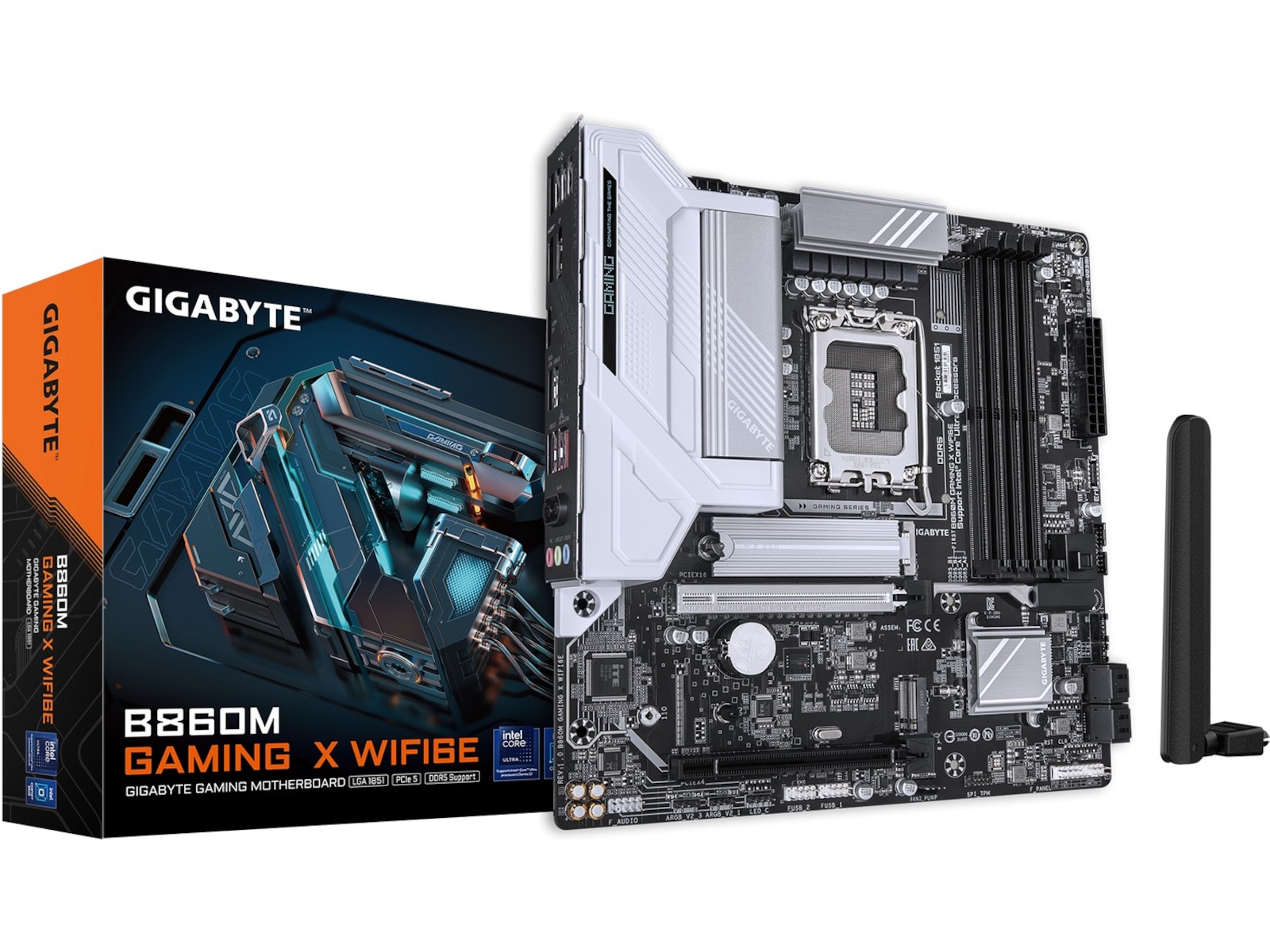 Gigabyte B860M GAMING X WIFI6E bundkort Intel Socket