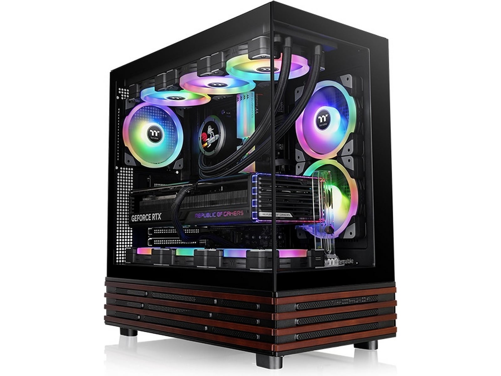 Thermaltake View 270 Plus WS ARGB Mid Tower (sort) Midi Tower