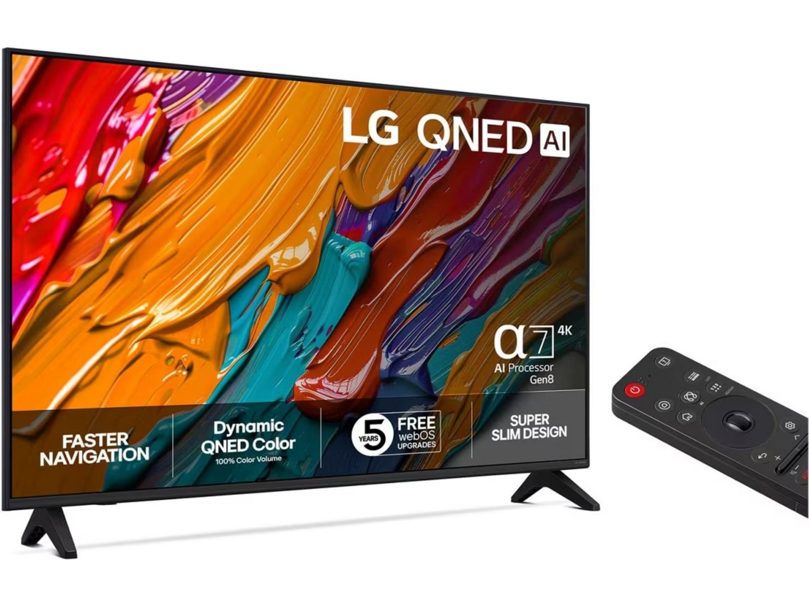 LG 43'' QNED7E AI 4k Smart TV 43QNED7EA6B (2025) 20 - 49 tommer TV