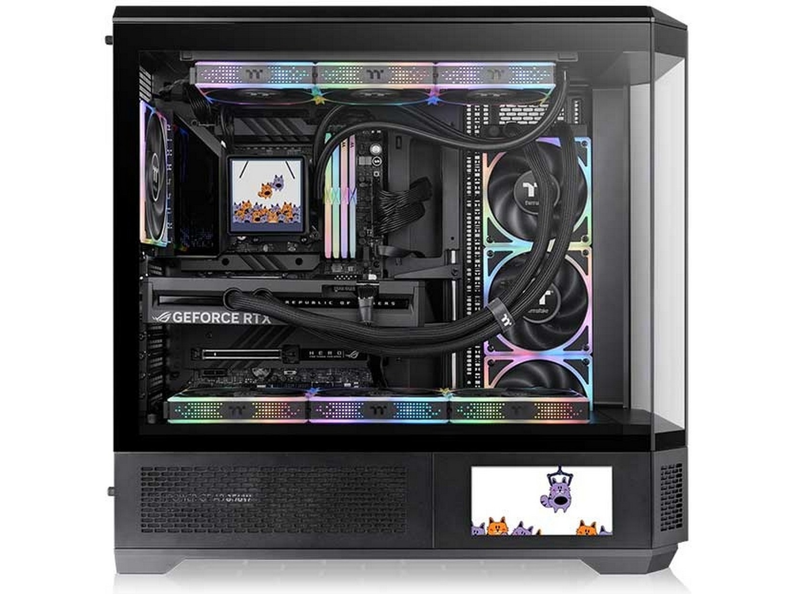 Thermaltake 6,0" LCD Panel Kit til View 600 TG (sort) Tilbehør