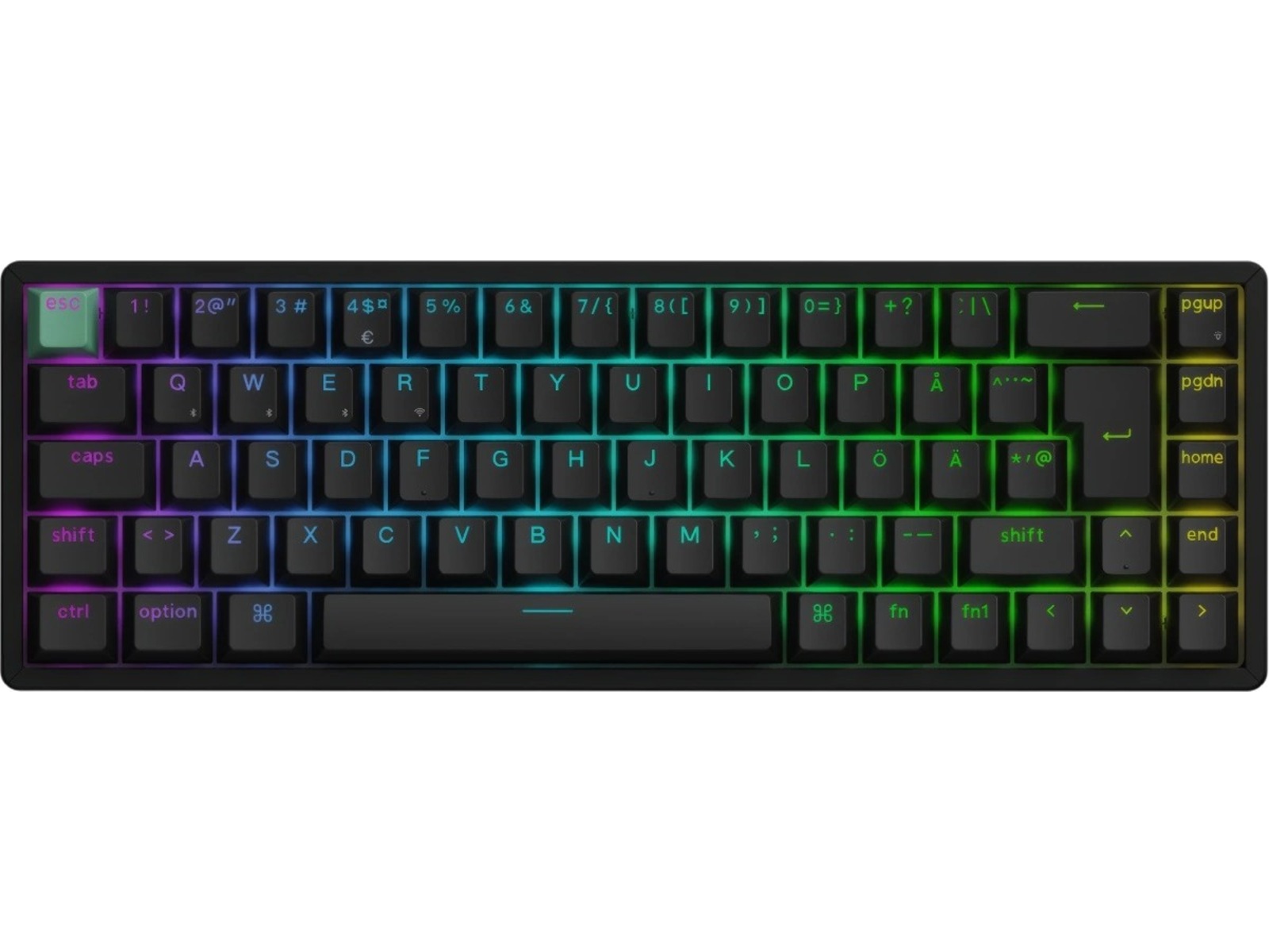Keychron K6 HE Trådløst Gamingtastatur (sort) Gamingkeyboard
