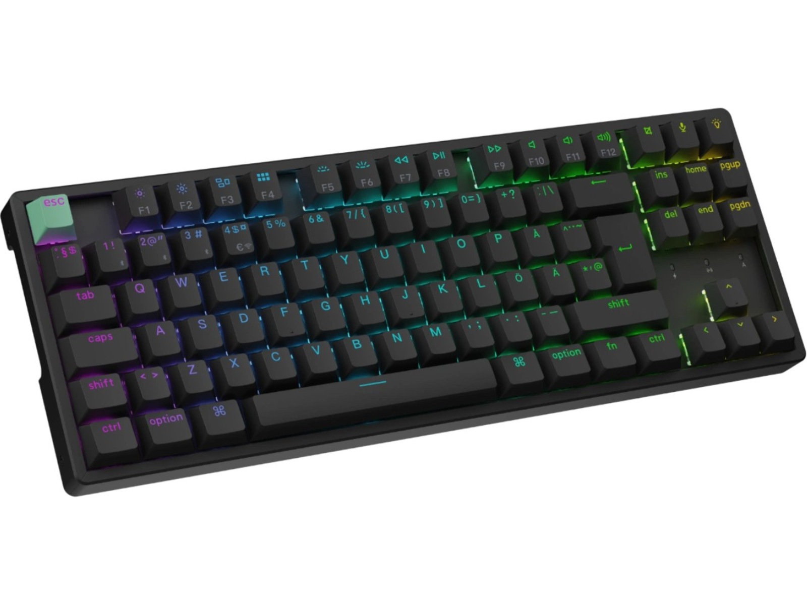 Keychron K8 HE Trådløst Gamingtastatur (sort) Gamingkeyboard