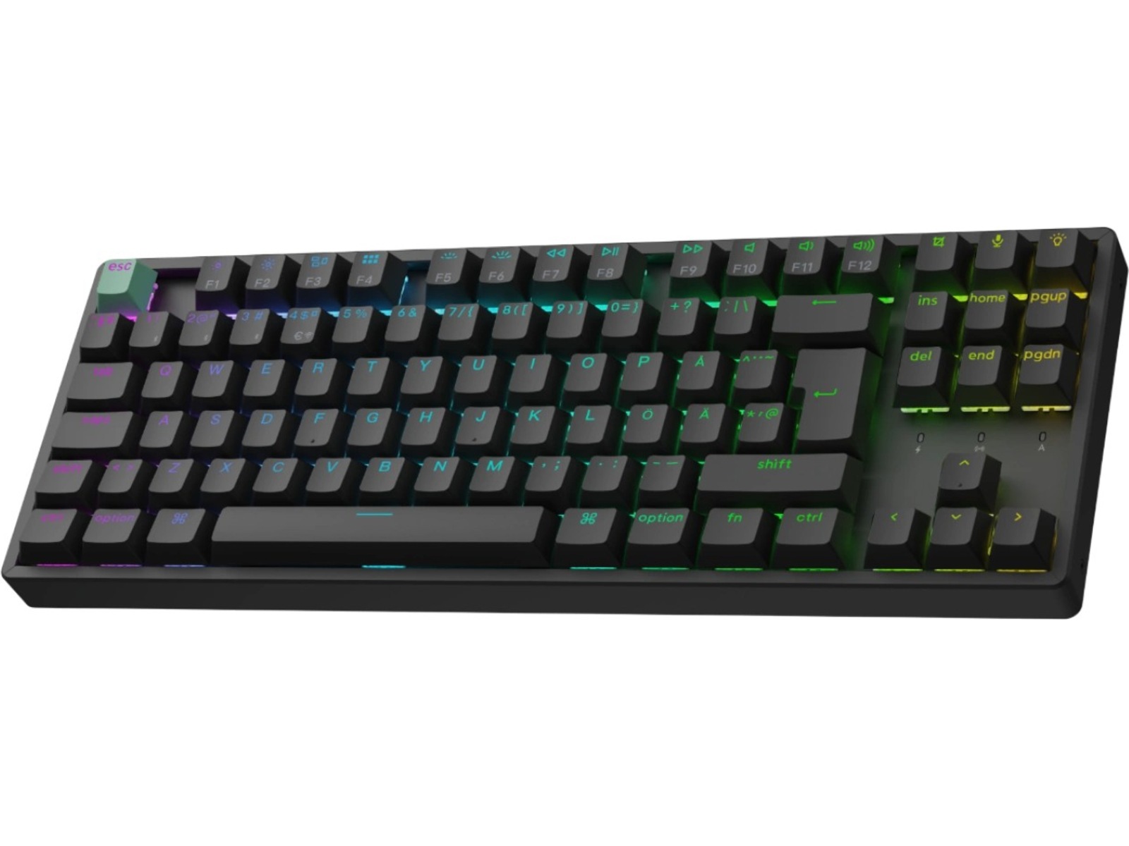 Keychron K8 HE Trådløst Gamingtastatur (sort) Gamingkeyboard