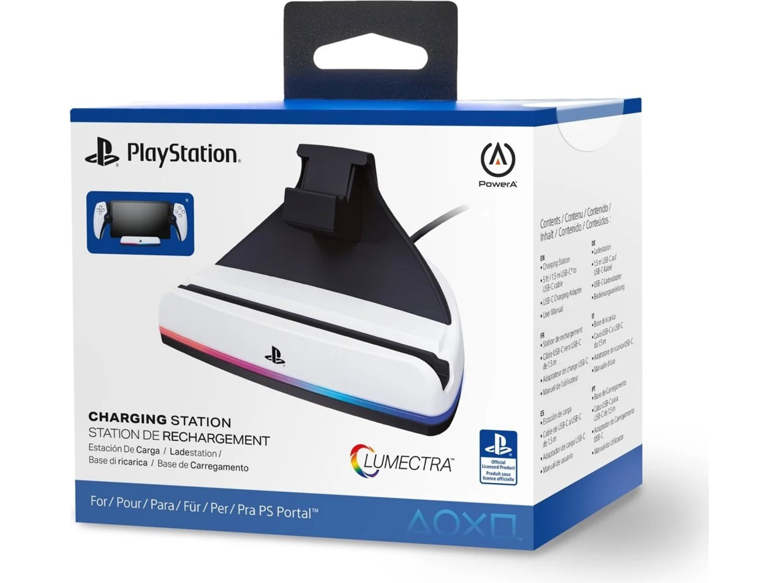 PowerA ladestation til PlayStation Portal Tilbehør til spilkonsoller