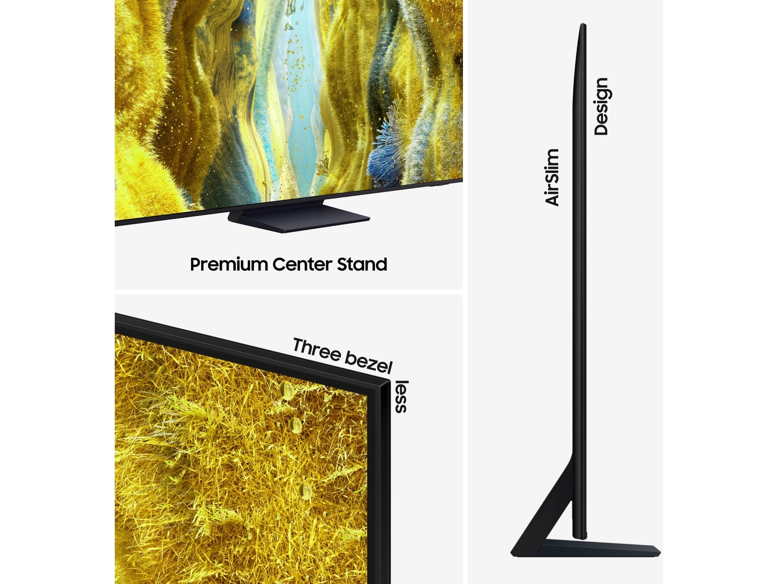 Samsung 55" QN73F Neo QLED 4K Mini LED Smart TV (2025) + soundbar 50 - 59 tommer TV