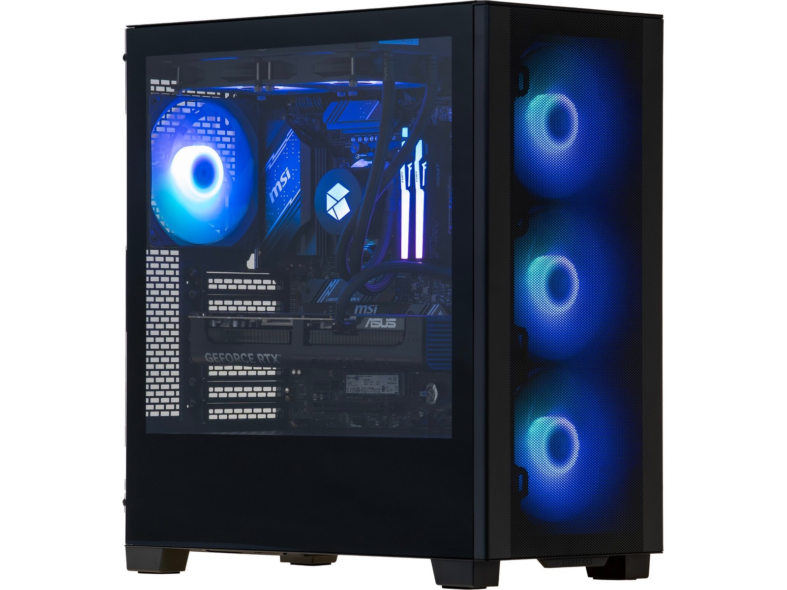 Komplett-PC Advanced Gaming a154 RGB Stationær Gaming PC