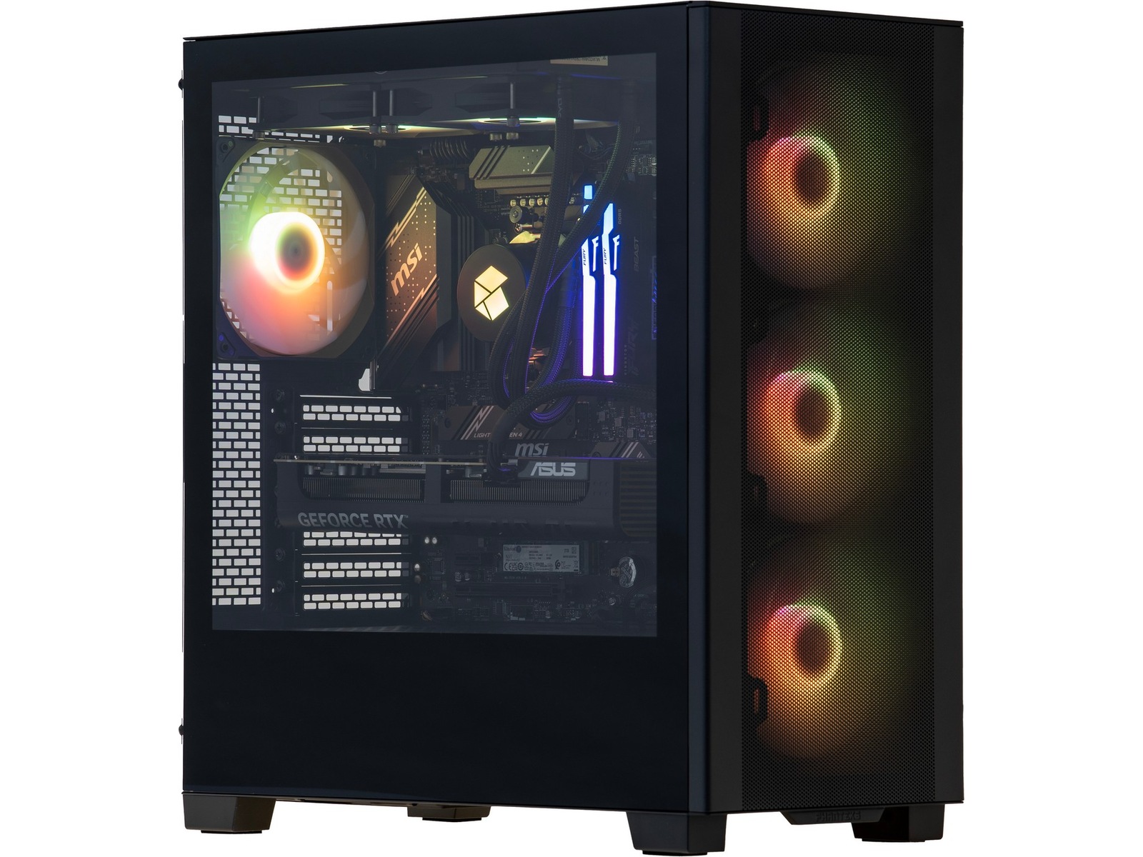 Komplett-PC Advanced Gaming a154 RGB Stationær Gaming PC