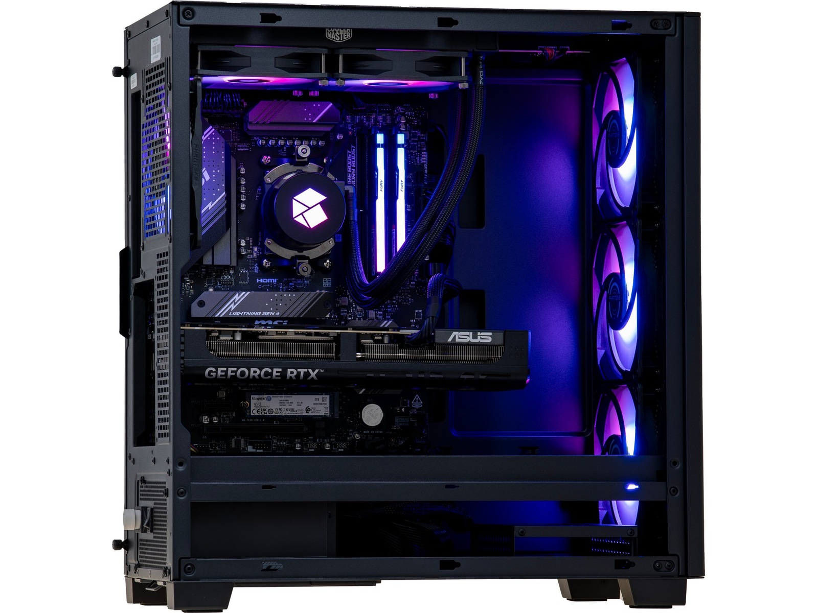 Komplett-PC Advanced Gaming a154 RGB Stationær Gaming PC