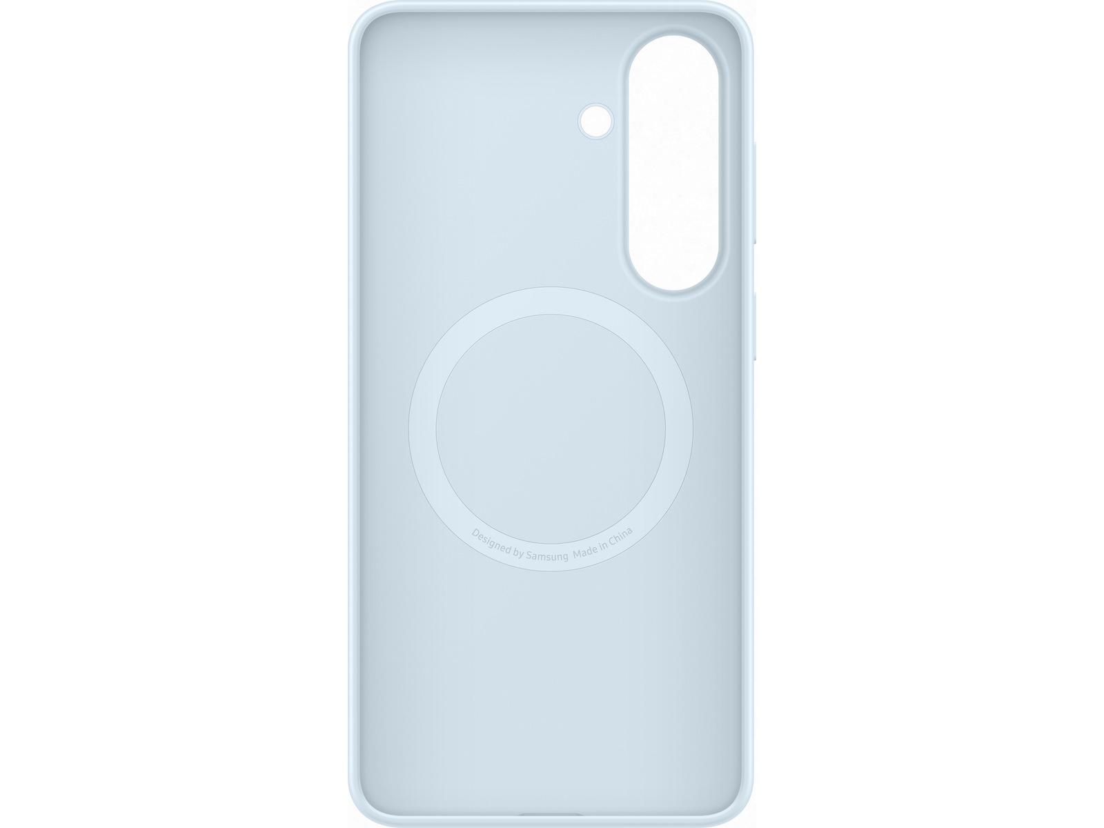 Samsung Galaxy S26+ Magnet silikone cover (light blue) Mobilcover