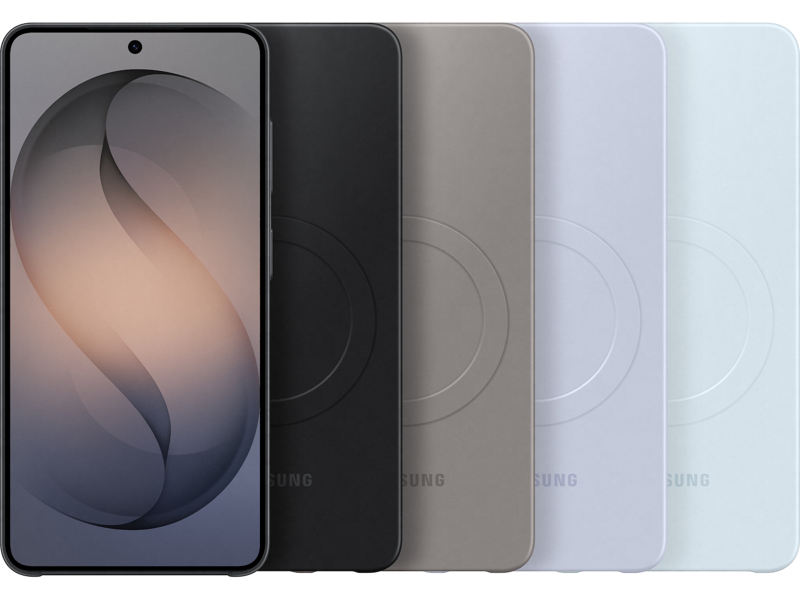 Samsung Galaxy S26 Slim magnetcover (lyseblå) Mobilcover