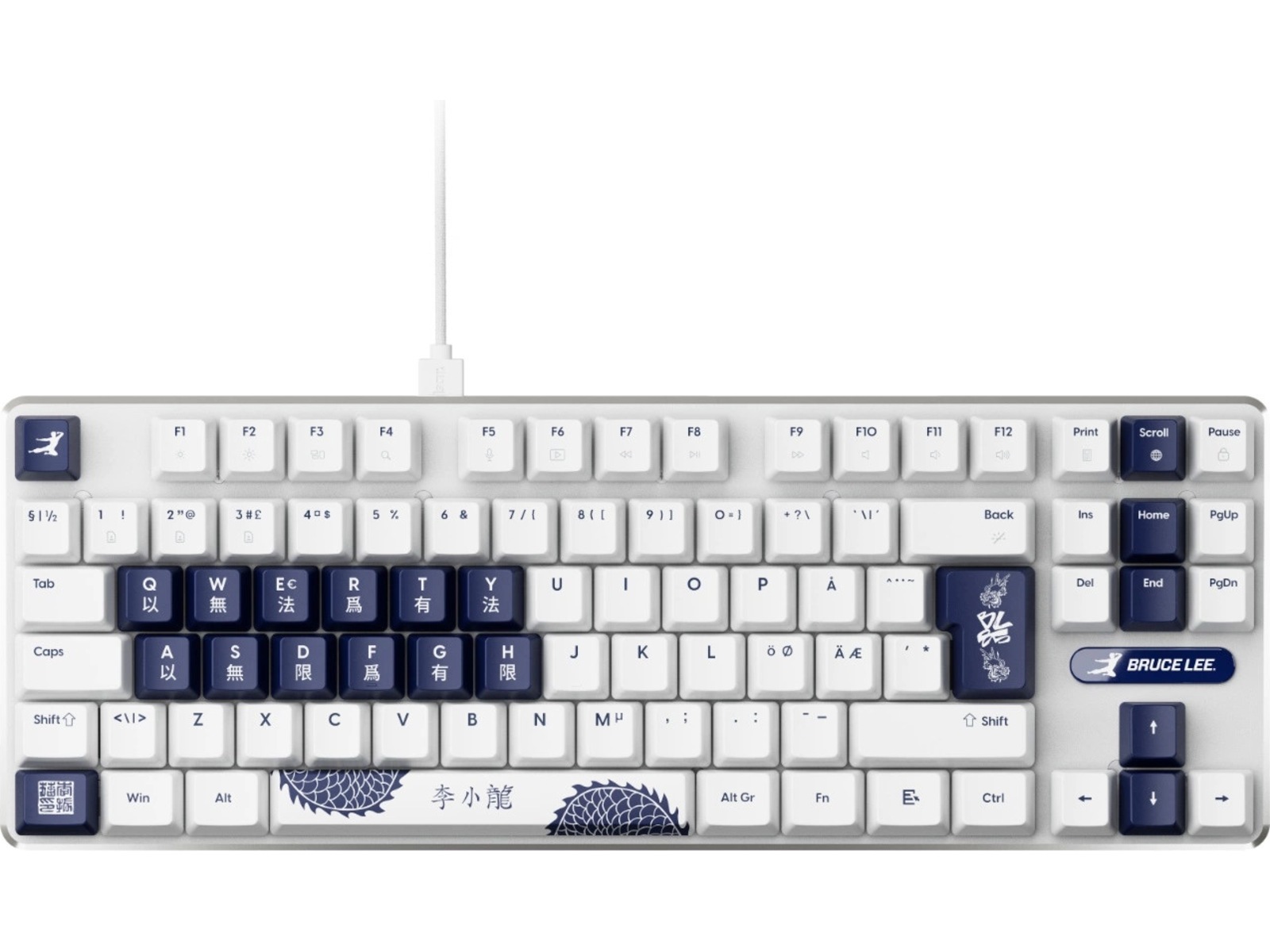 Pulsar PCMK 3 HE TKL Bruce Lee 85th Ed gamingtastatur Gamingkeyboard