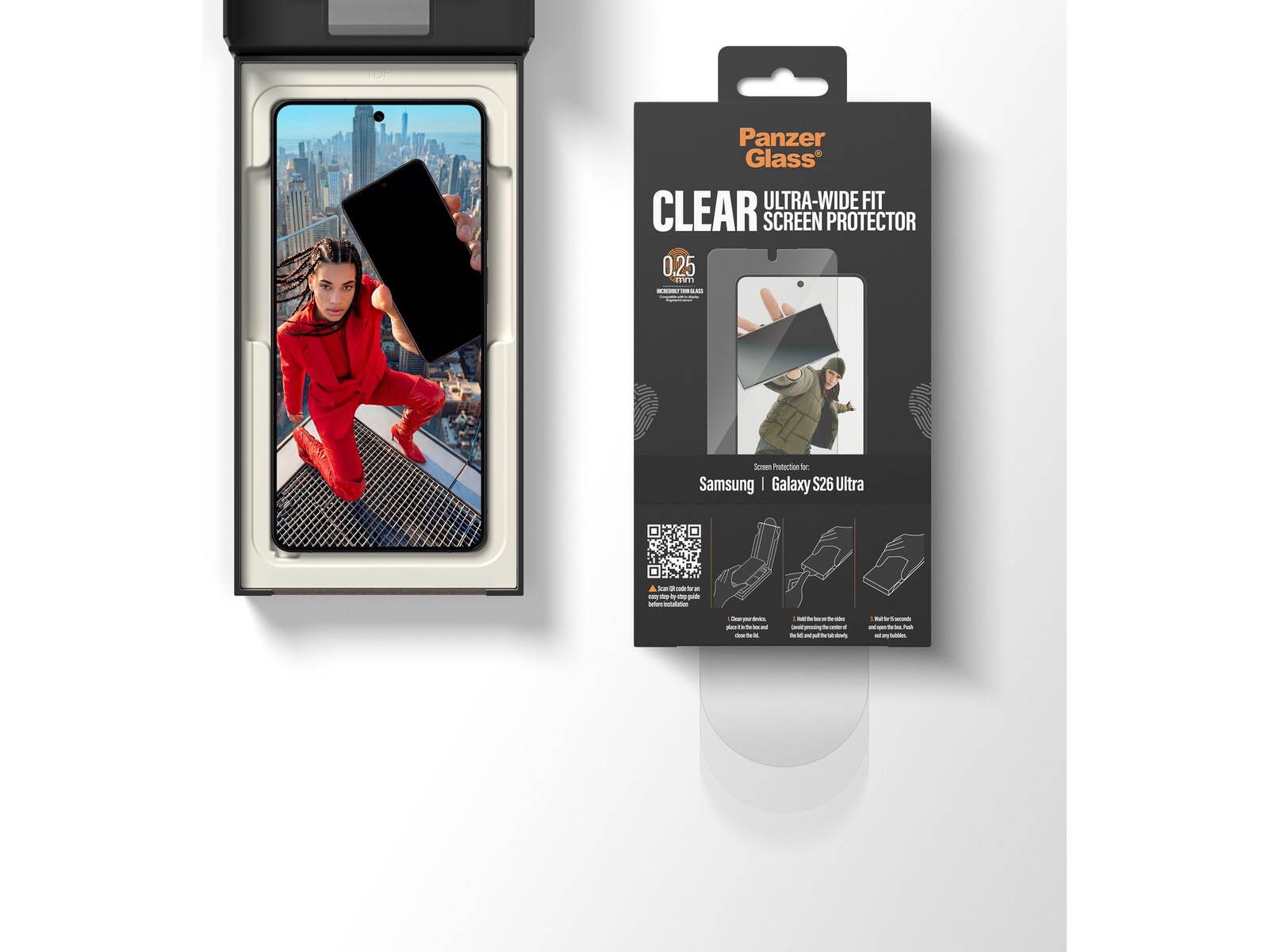PanzerGlass Galaxy S26 Ultra skærmbeskytter Skærmbeskyttelse mobiltelefon