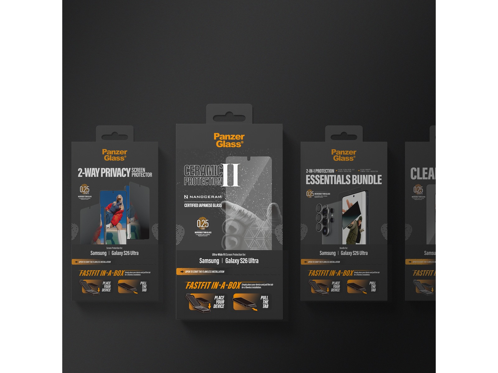PanzerGlass Galaxy S26 Ultra skærmbeskytter Skærmbeskyttelse mobiltelefon