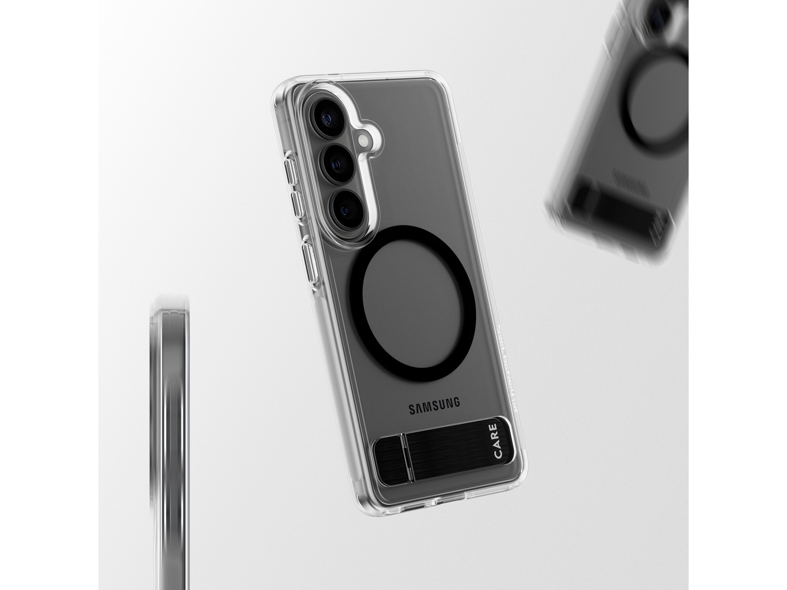 PanzerGlass CARE Galaxy S26 Urban Explorer cover (gennemsigtig/sort) Mobilcover