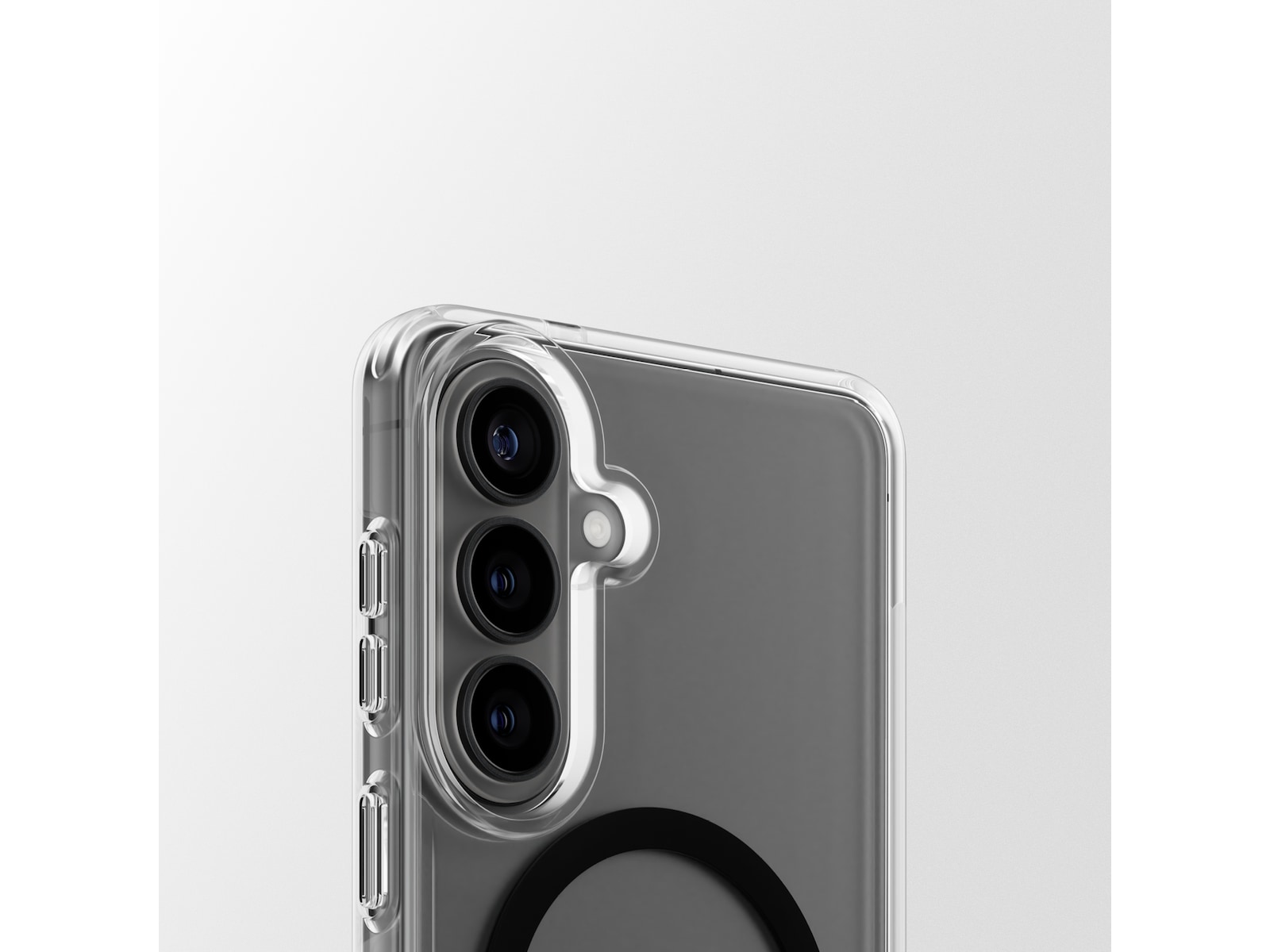 PanzerGlass CARE Galaxy S26 Urban Explorer cover (gennemsigtig/sort) Mobilcover