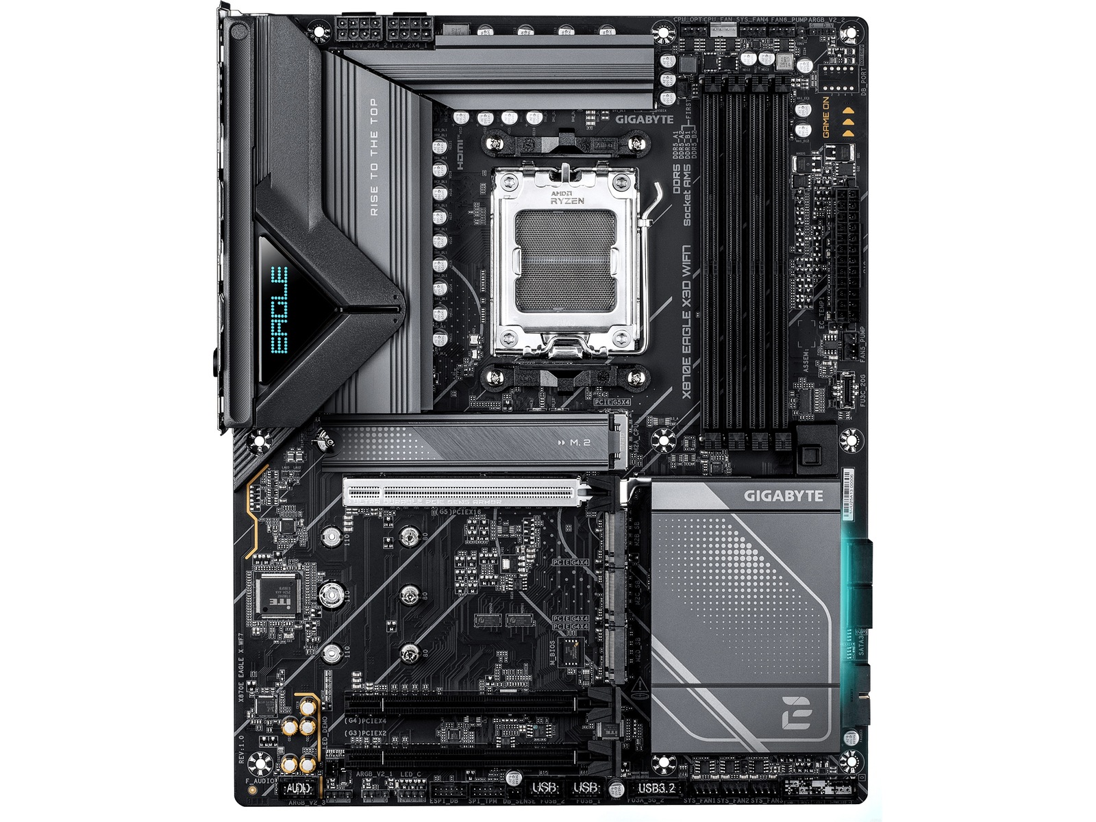 Gigabyte X870E EAGLE X3D bundkort WIFI7 AMD Socket