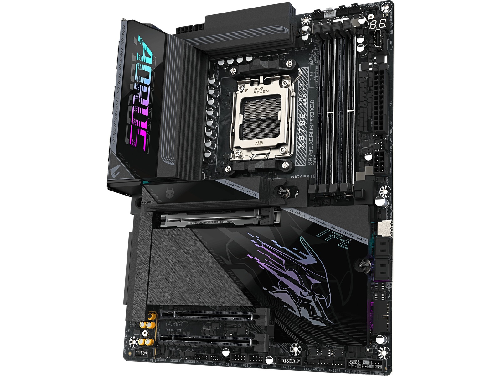 Gigabyte X870E AORUS PRO X3D bundkort AMD Socket