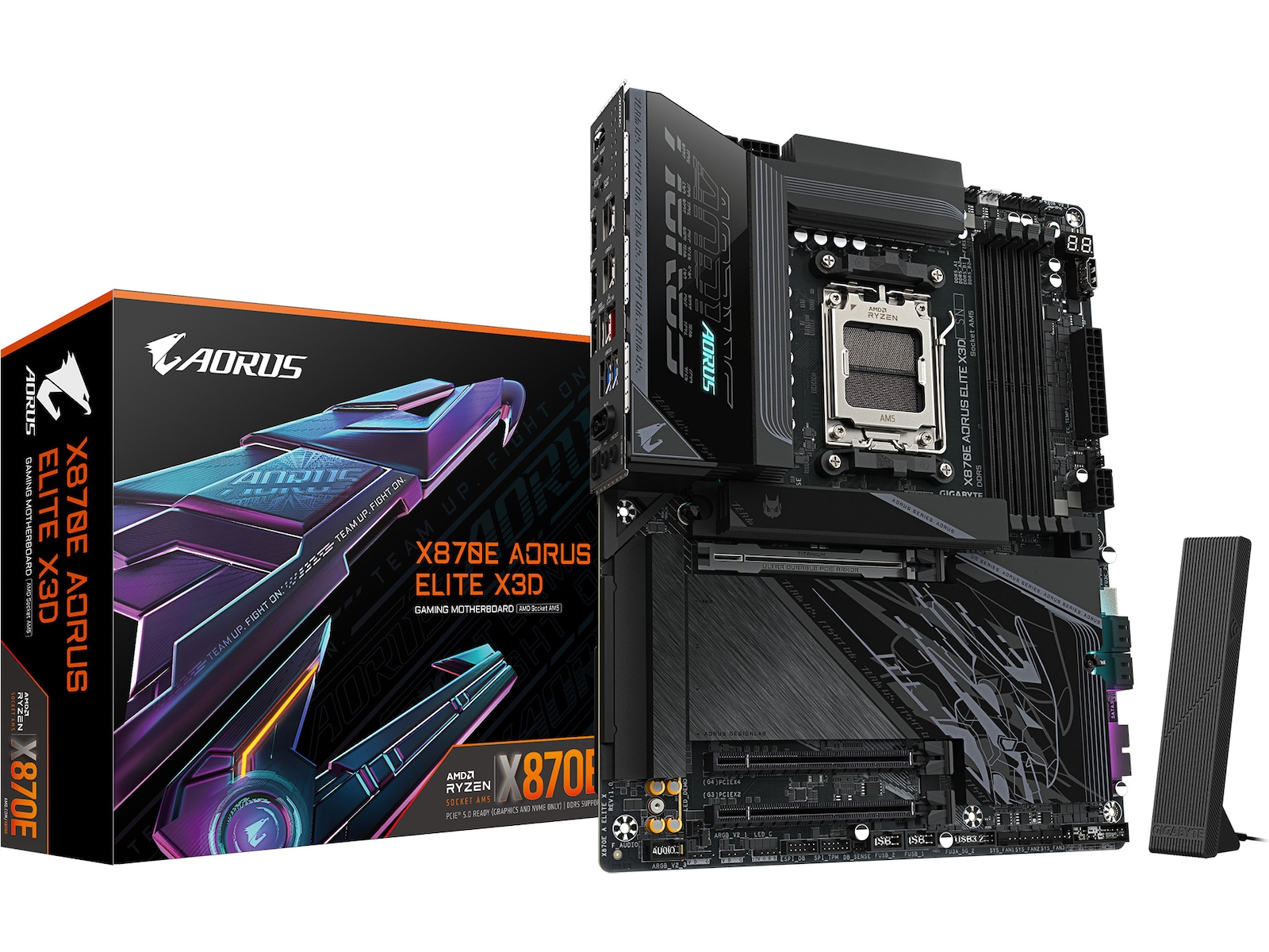 Gigabyte X870E AORUS ELITE X3D bundkort AMD Socket