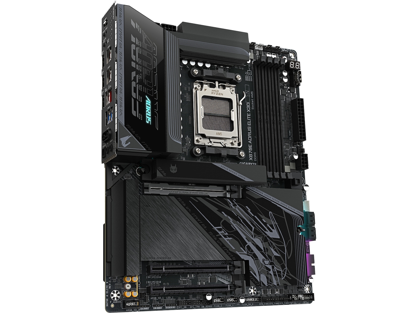 Gigabyte X870E AORUS ELITE X3D bundkort AMD Socket