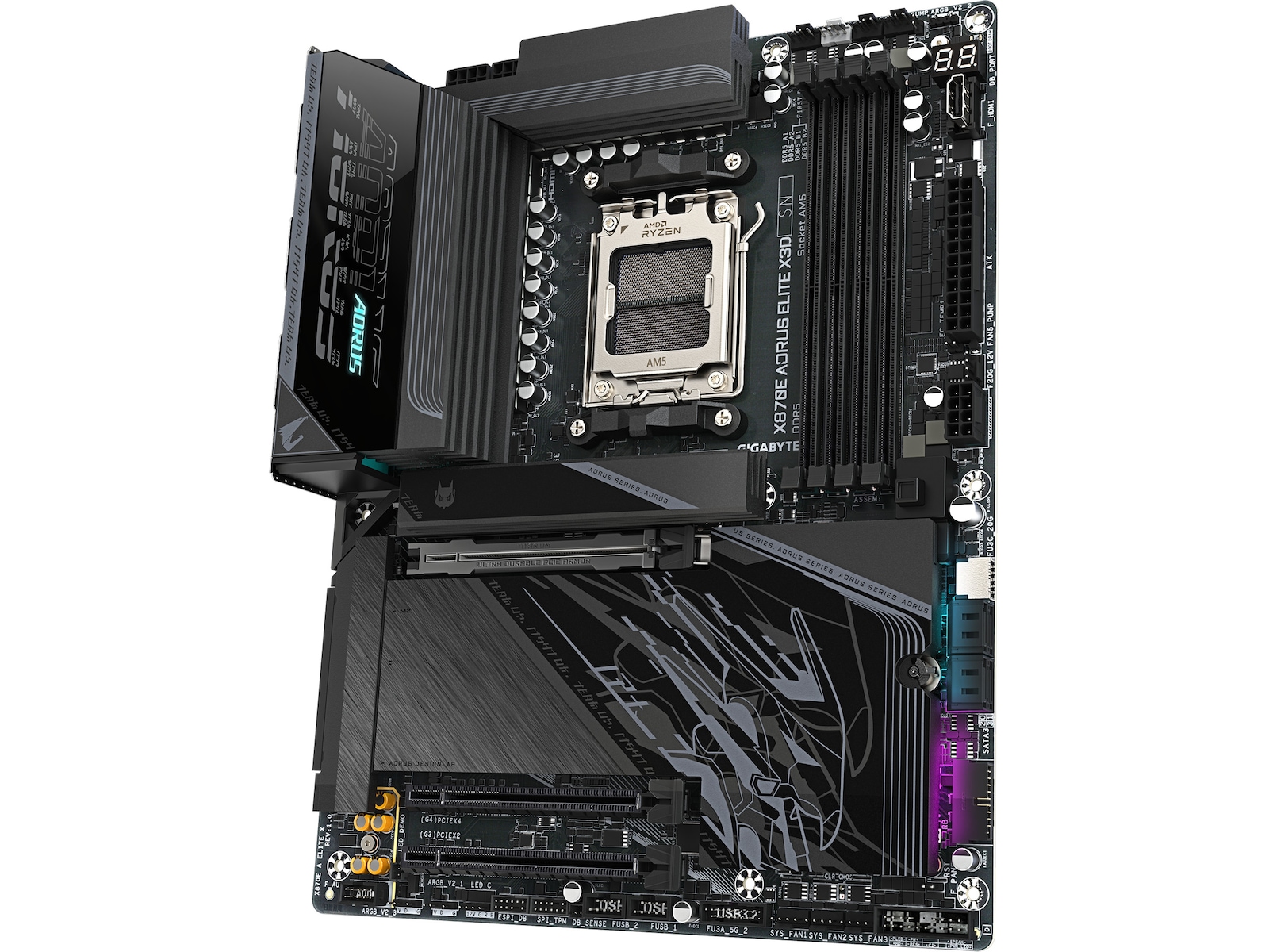 Gigabyte X870E AORUS ELITE X3D bundkort AMD Socket