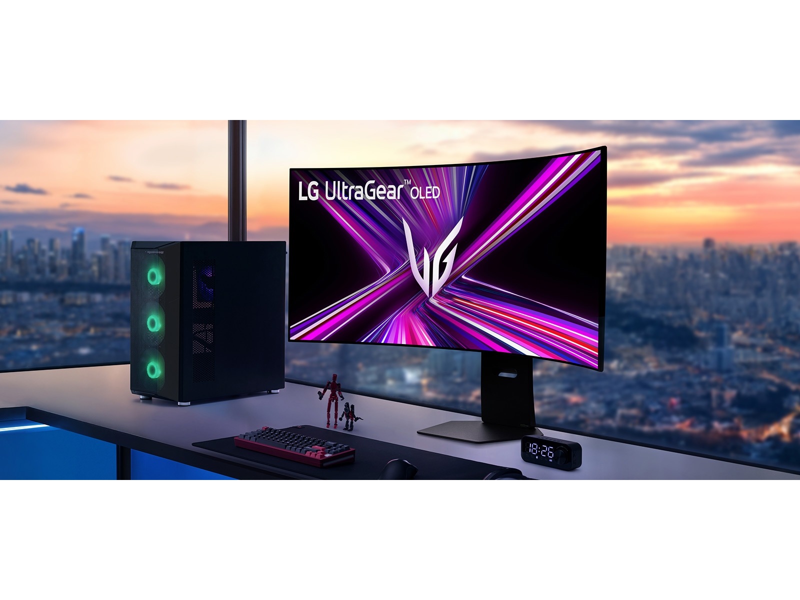 LG 45" UltraGear curved gamingskærm 45GX950A Gamingskærme