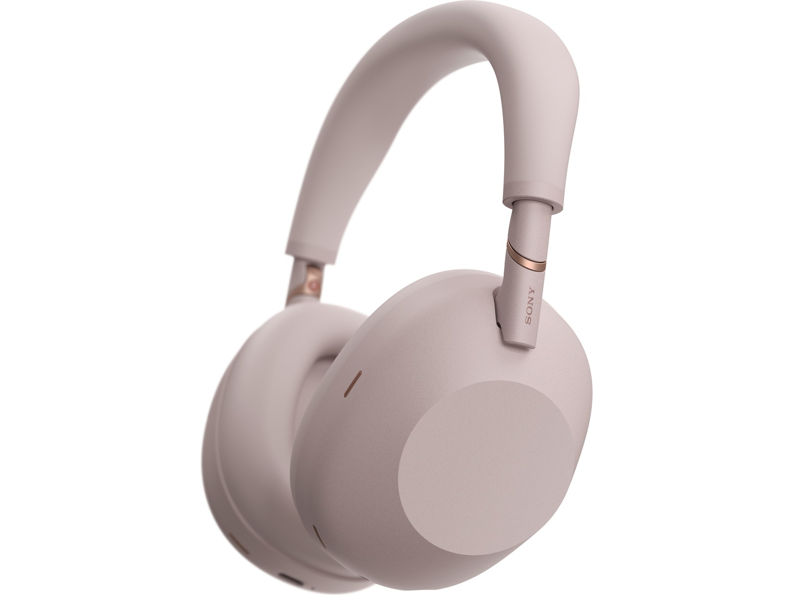 Sony WH-1000XM6 trådløse hovedtelefoner, over-ear (sand pink) Høretelefoner