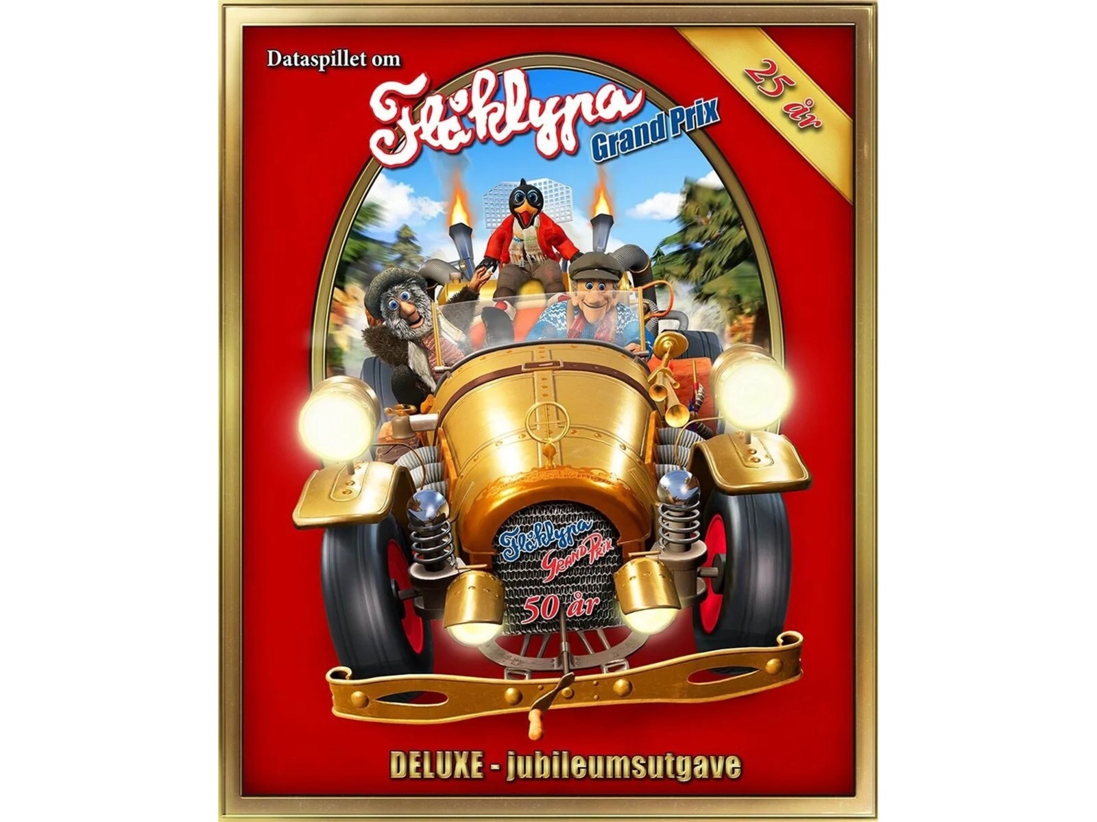 Flåklypa Grand Prix DELUXE Jubilæumsudgave N Switch Spil til Nintendo Switch