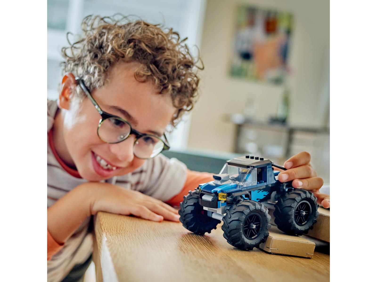 LEGO City Great Vehicles monstertruck 60402 (blå) LEGO