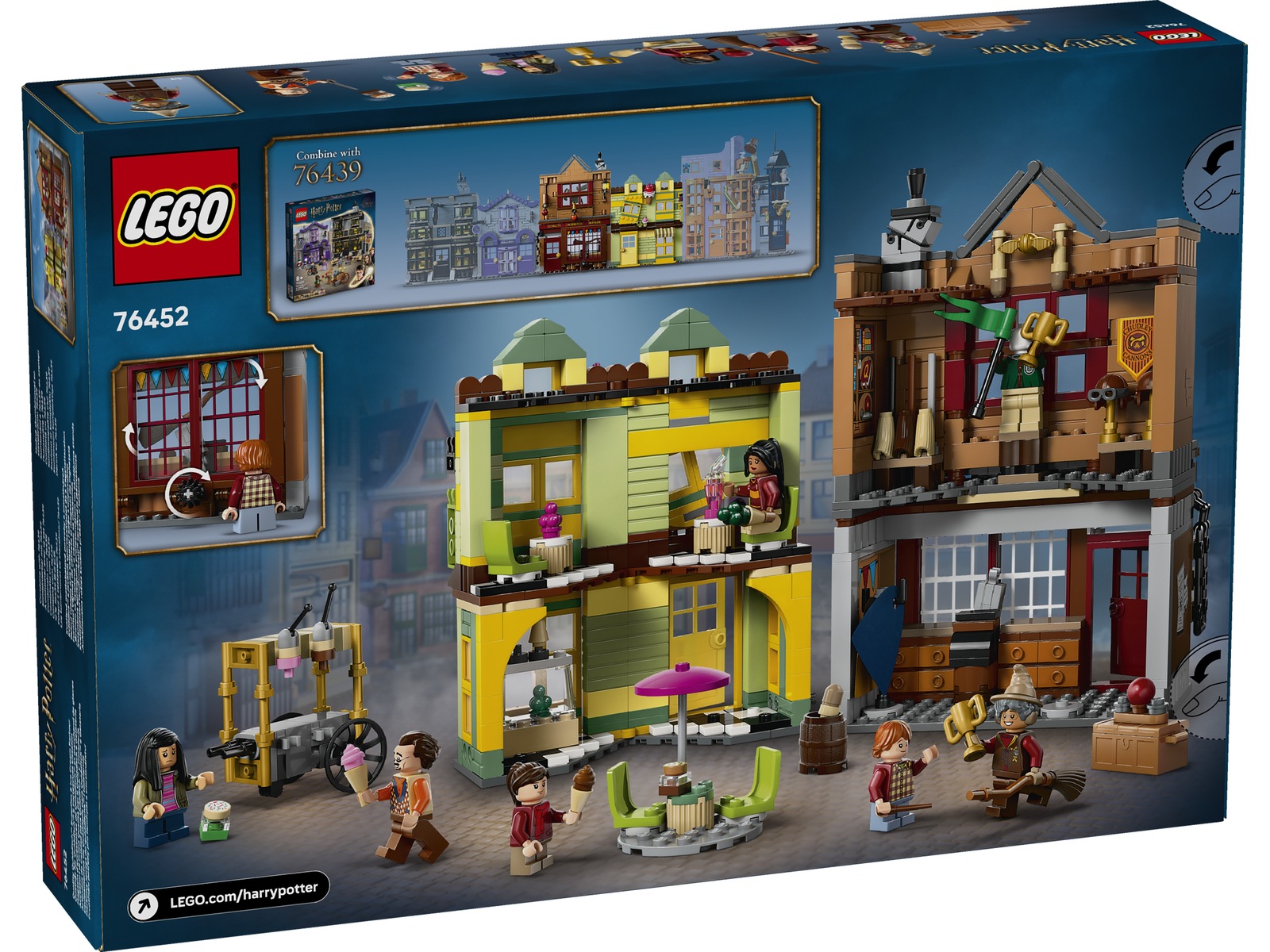 LEGO Harry Potter kvalitetsudstyr til rumpeldunk og isbar 76452 LEGO