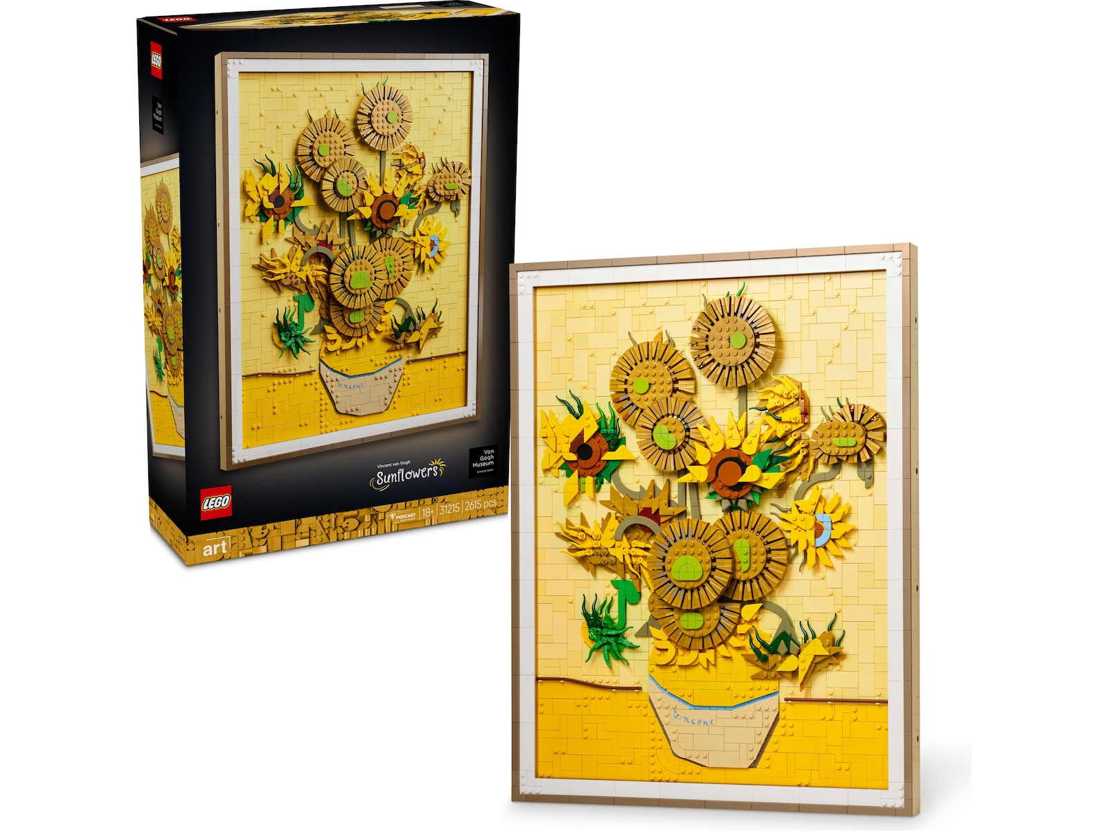 LEGO ART Vincent van Gogh – solsikker 31215 LEGO
