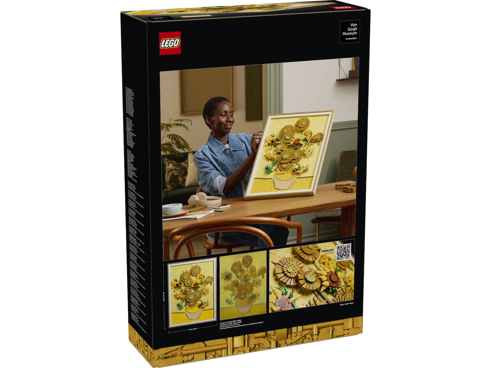 LEGO ART Vincent van Gogh – solsikker 31215 LEGO