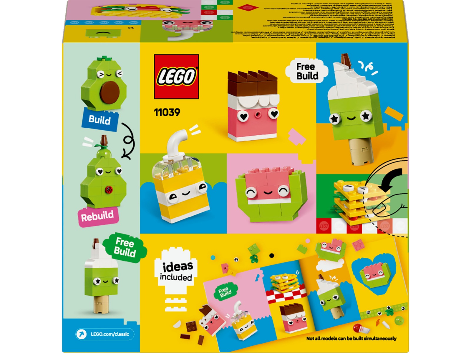 LEGO Classic kreative madvenner 11039 LEGO