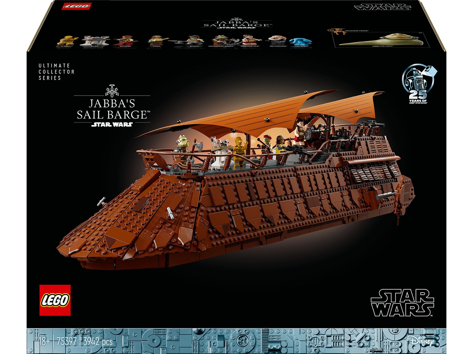 LEGO Star Wars Jabba's Sail Barge 75397 LEGO