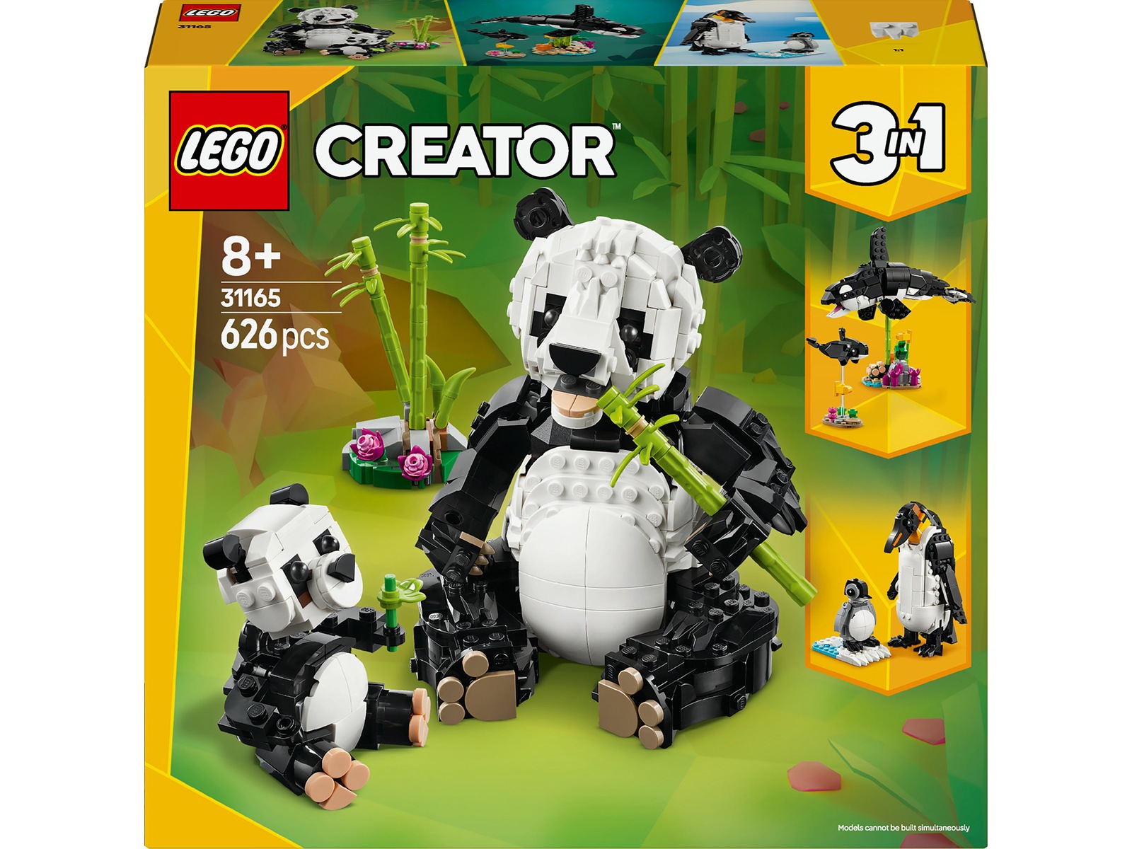 LEGO Creator vilde dyr: pandafamilie 31165 LEGO