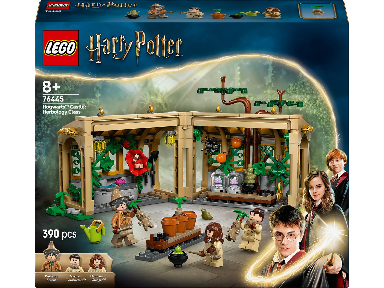 LEGO Harry Potter Hogwarts slot: lektion i urtekundskab 76445 LEGO
