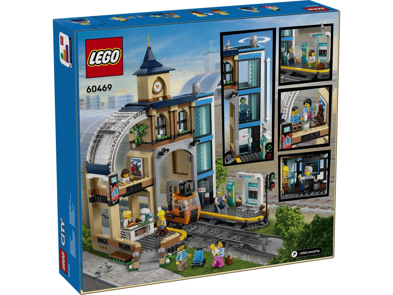 LEGO City centralbanegård 60469 LEGO
