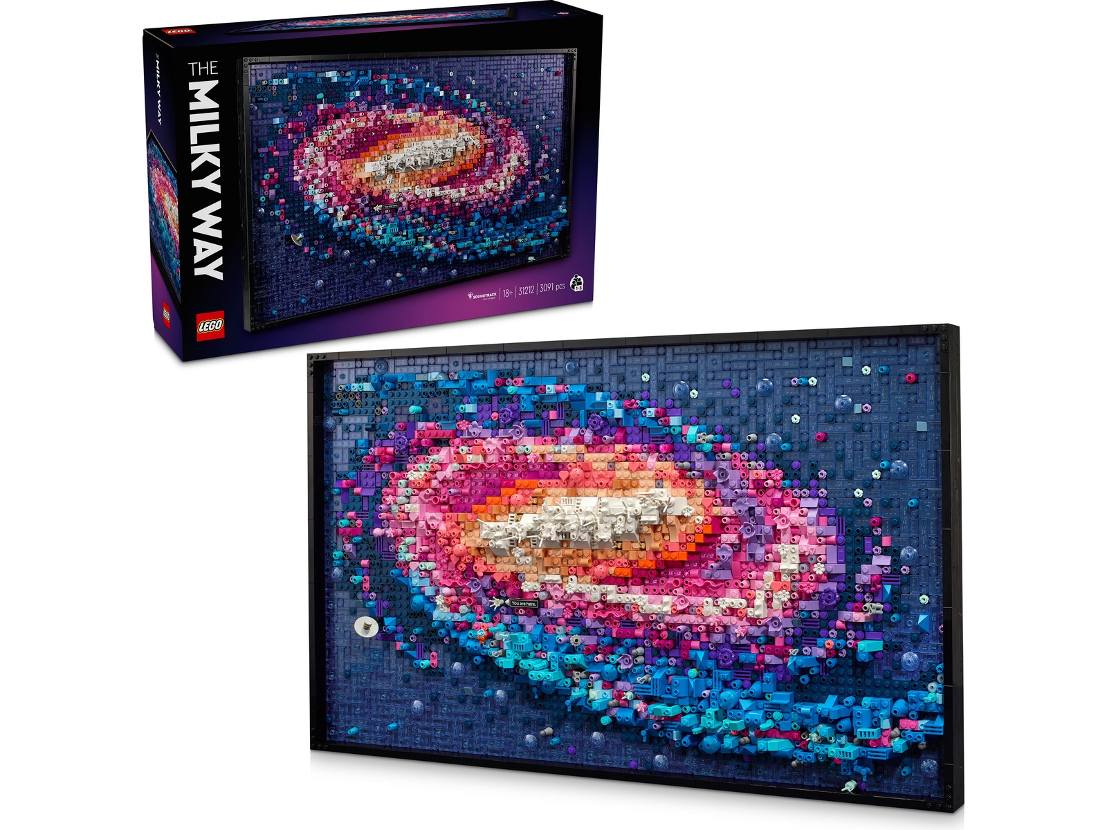 LEGO ART Mælkevejens galakse 31212 LEGO