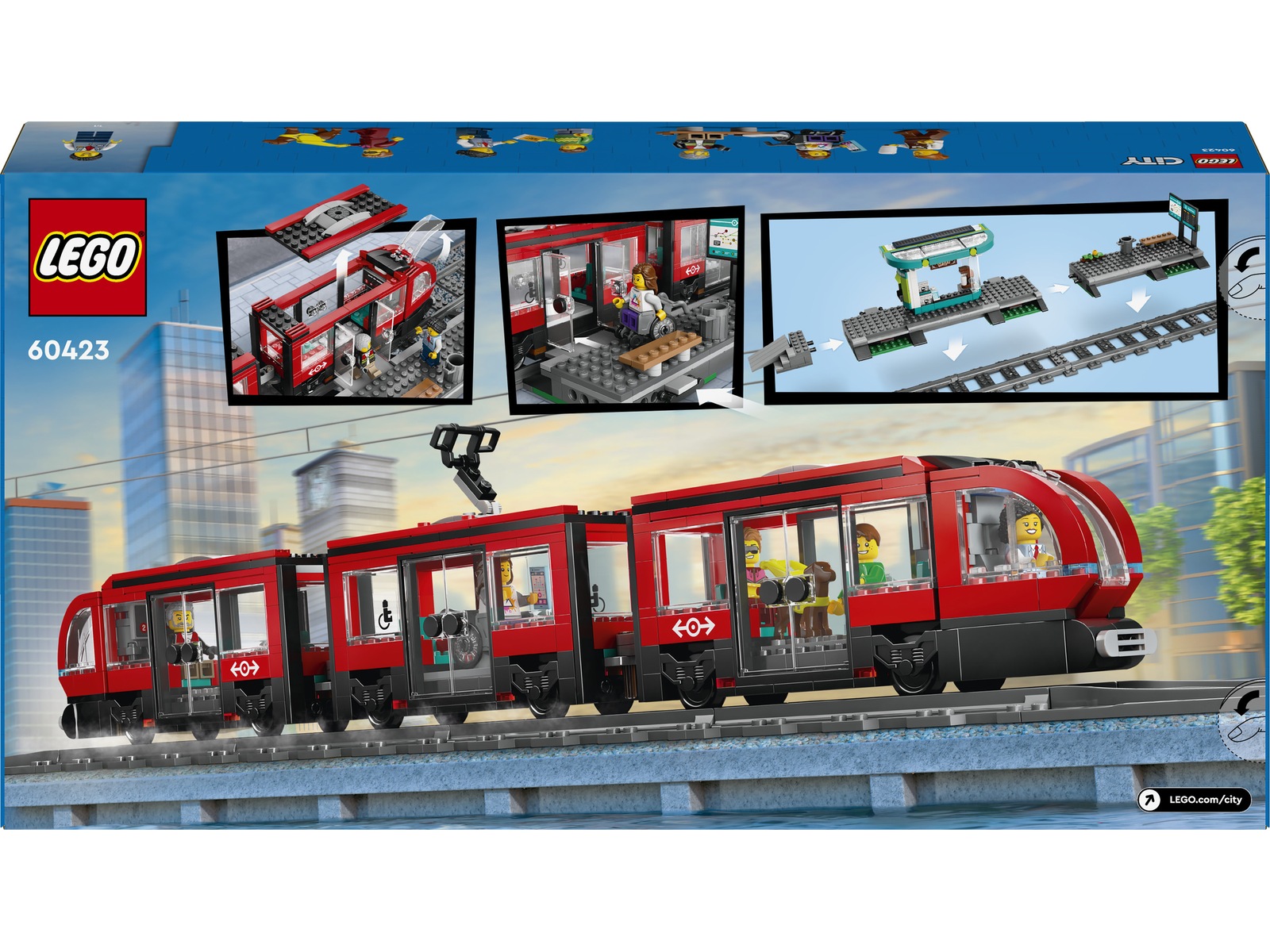 LEGO City sporvogn og station 60423 LEGO