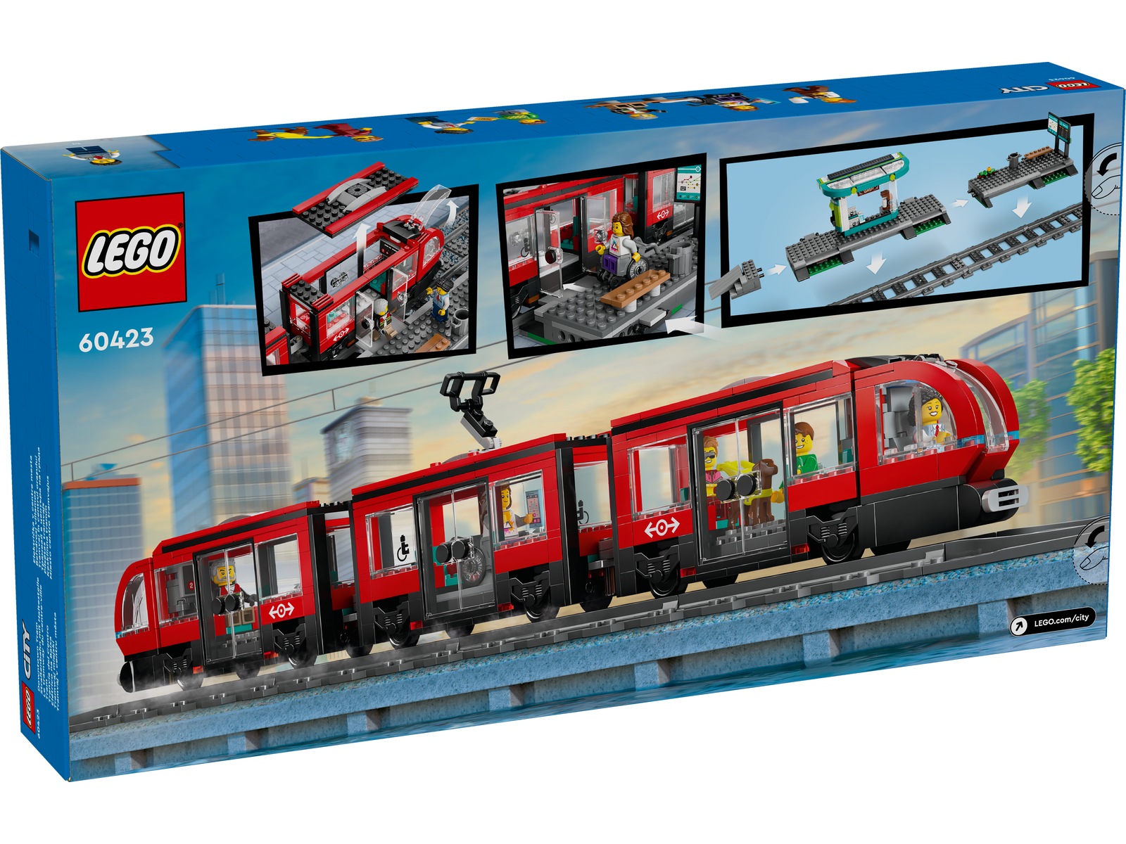 LEGO City sporvogn og station 60423 LEGO