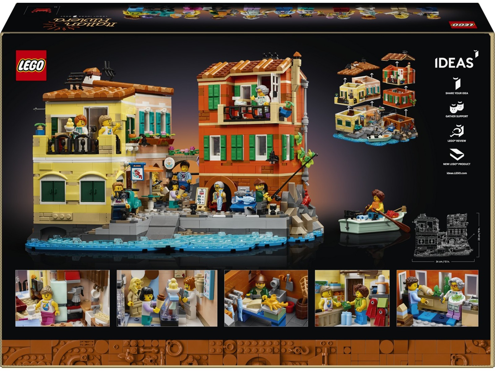LEGO Ideas den italienske riviera 21359 LEGO