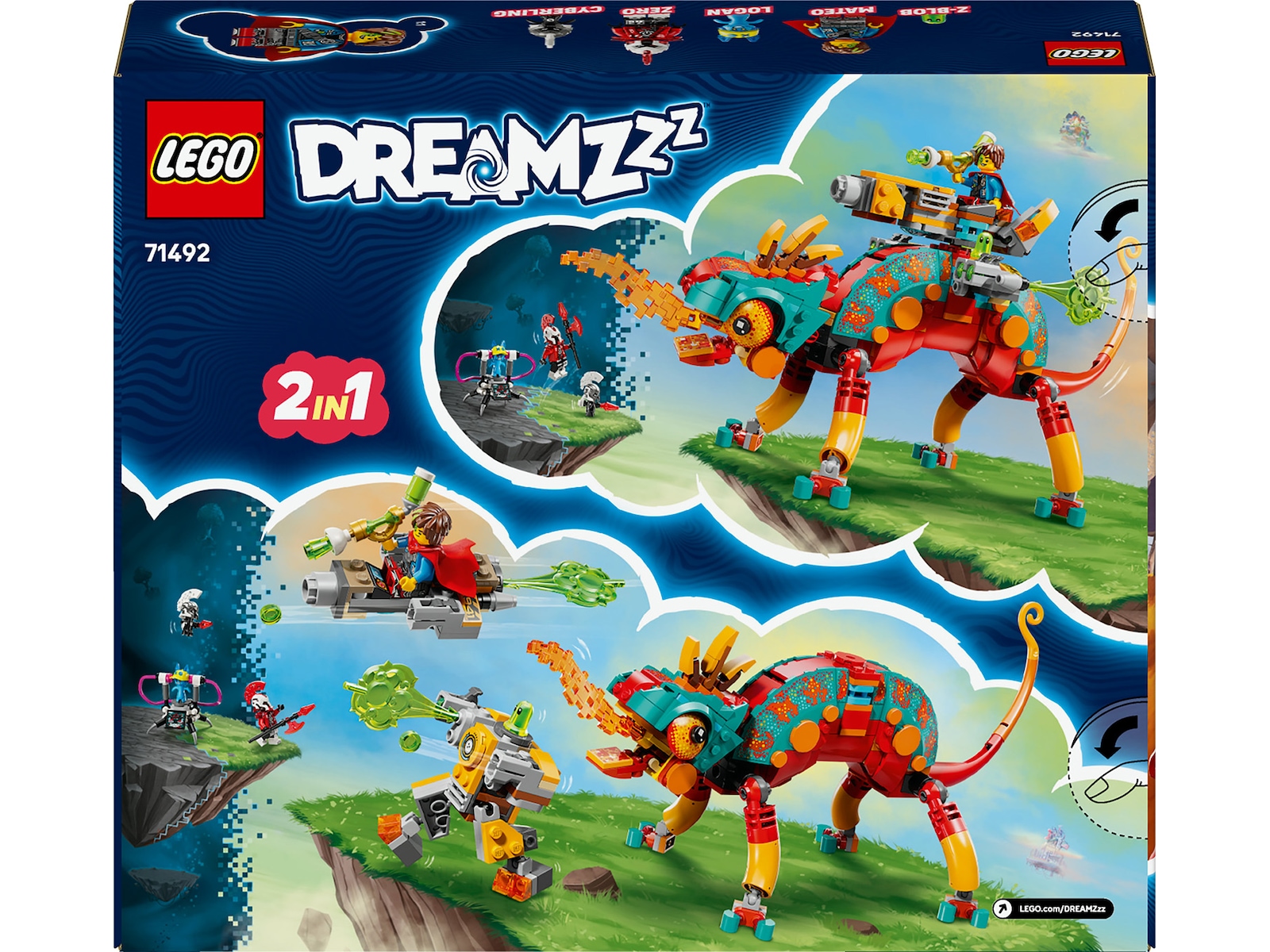 LEGO DREAMZzz Mateos ildkamæleon 71492 LEGO