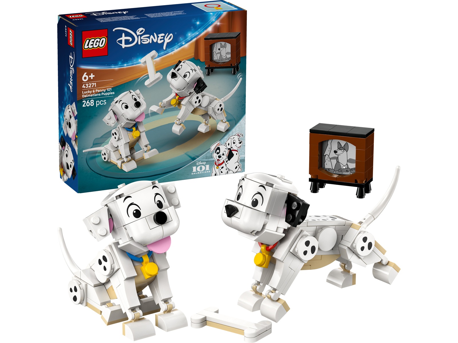LEGO Disney Classic 101 dalmatinere – Lucky og Penny 43271 LEGO